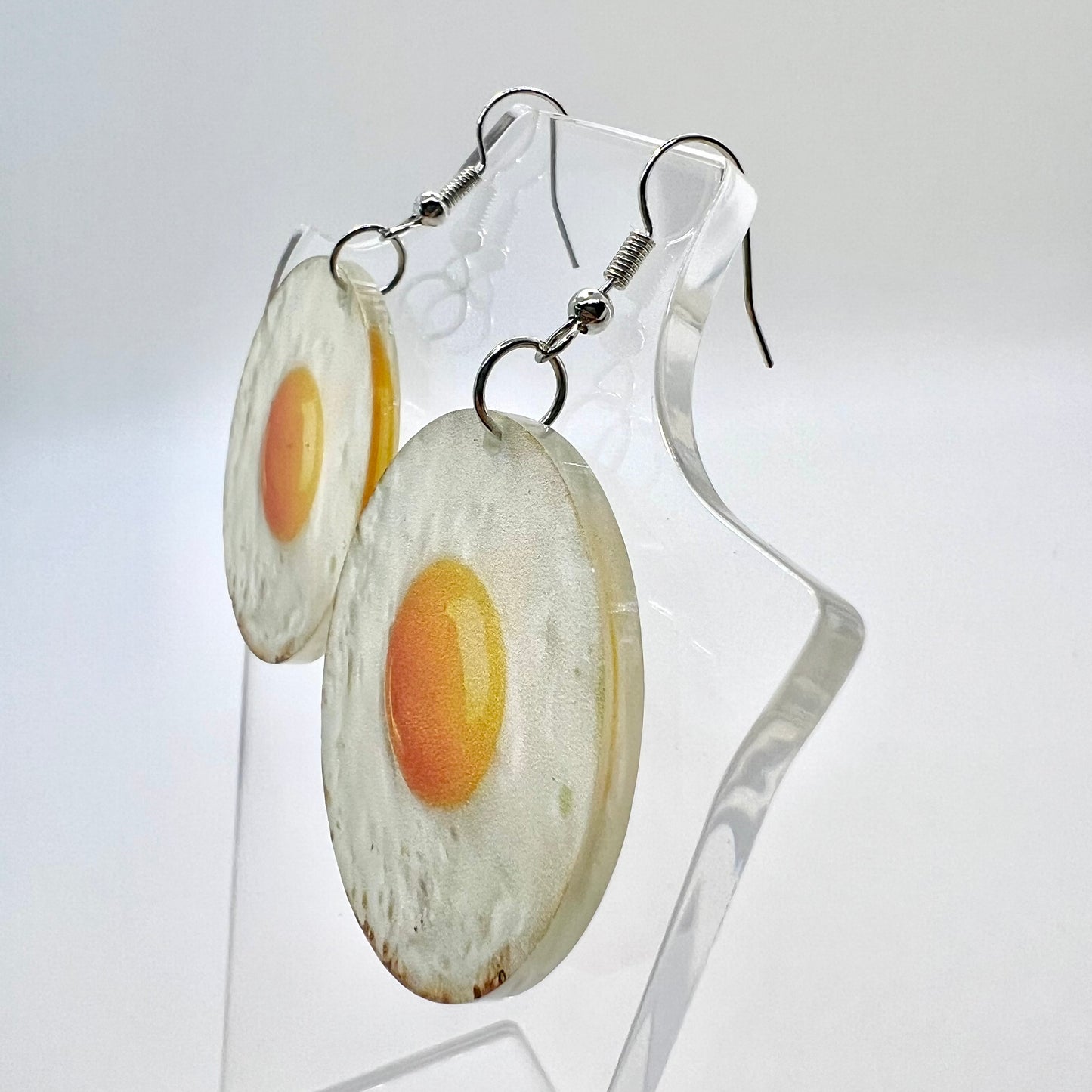 Fried Egg Earrings