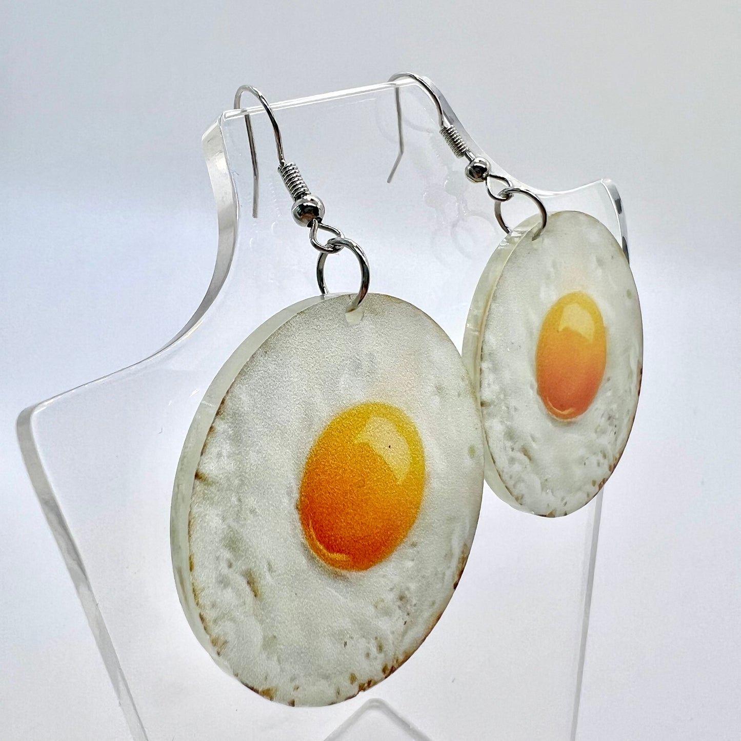 Fried Egg Earrings