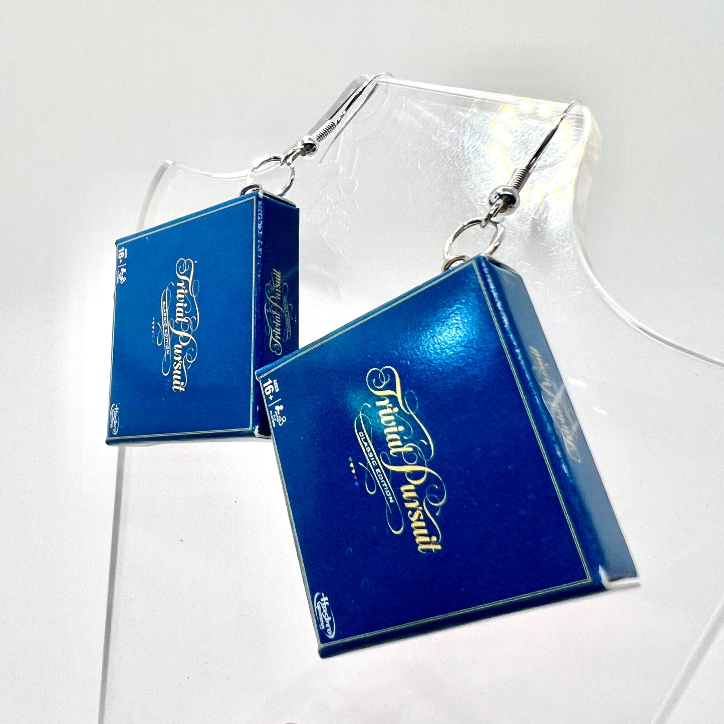 Trivial Pursuit Earrings