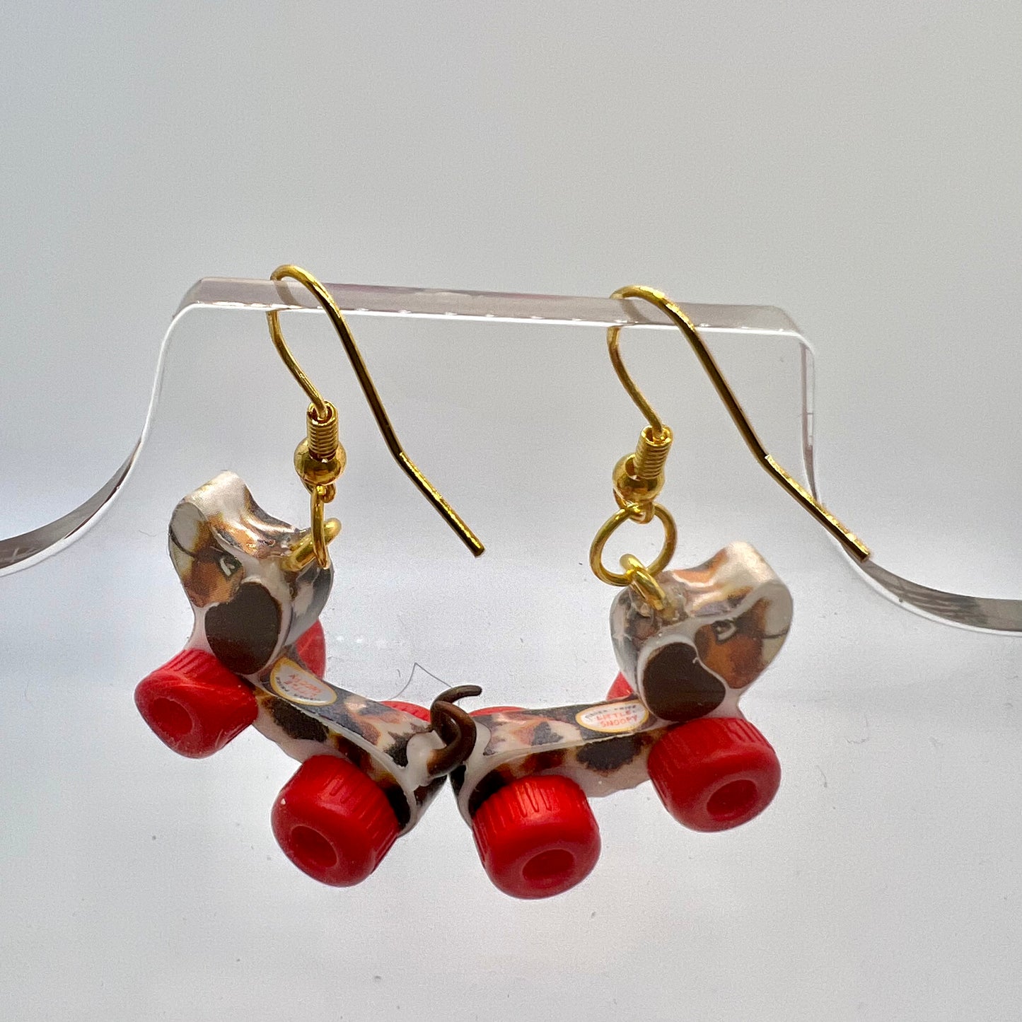 Pull Along Puppy Earrings