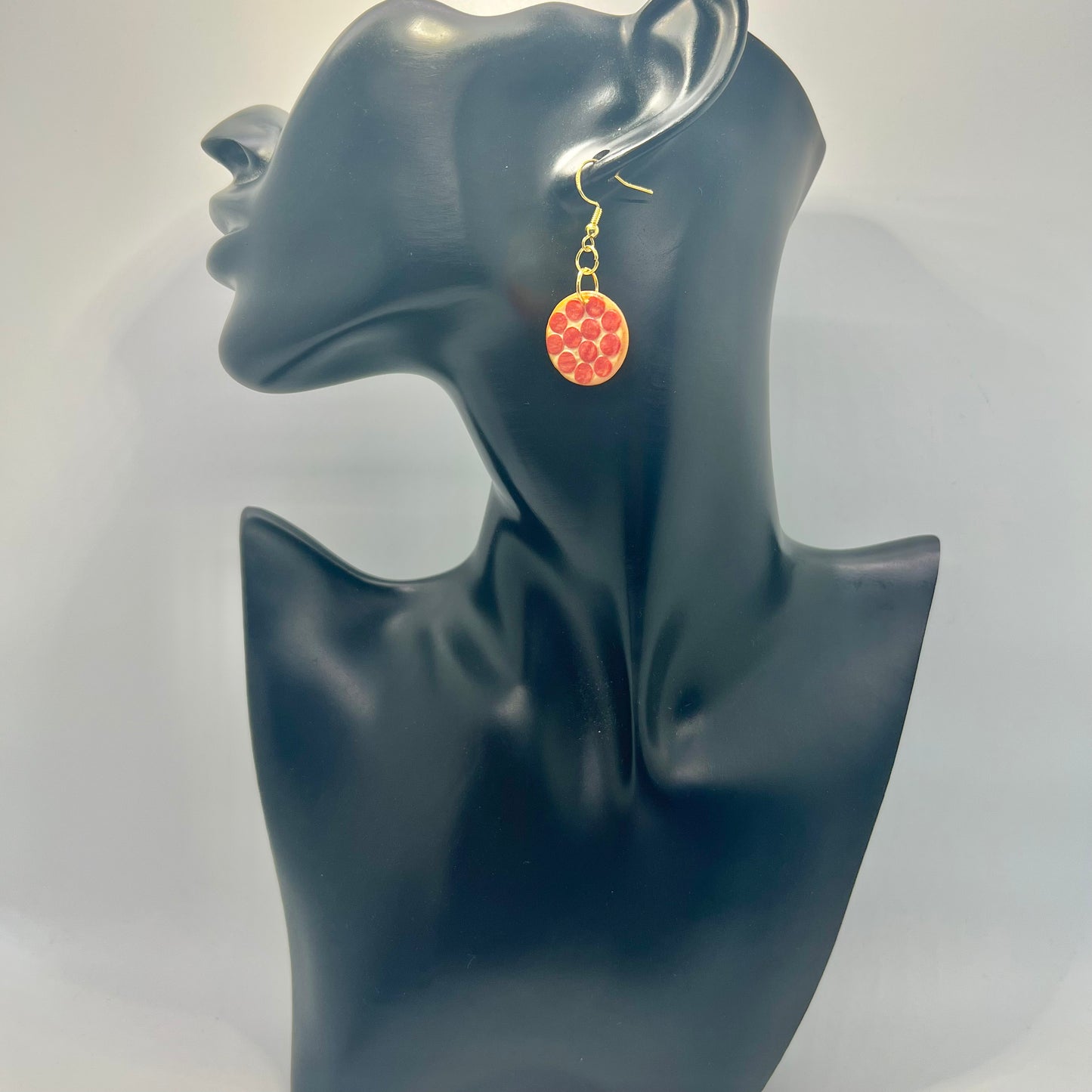 Mini Pizza Earrings