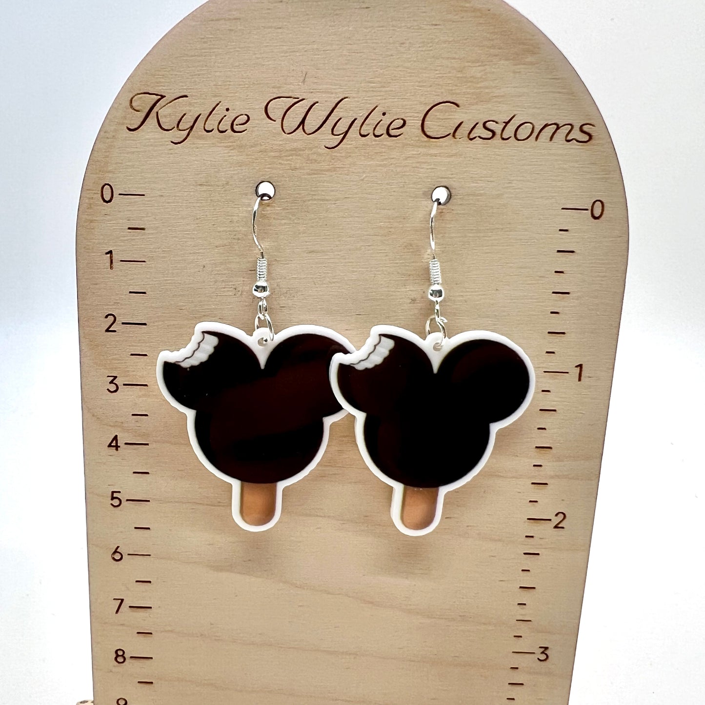 Mickey Ice Cream Bar Earrings