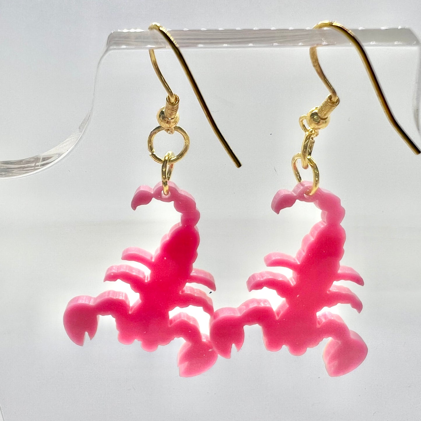 Psychedelic Scorpion Earrings