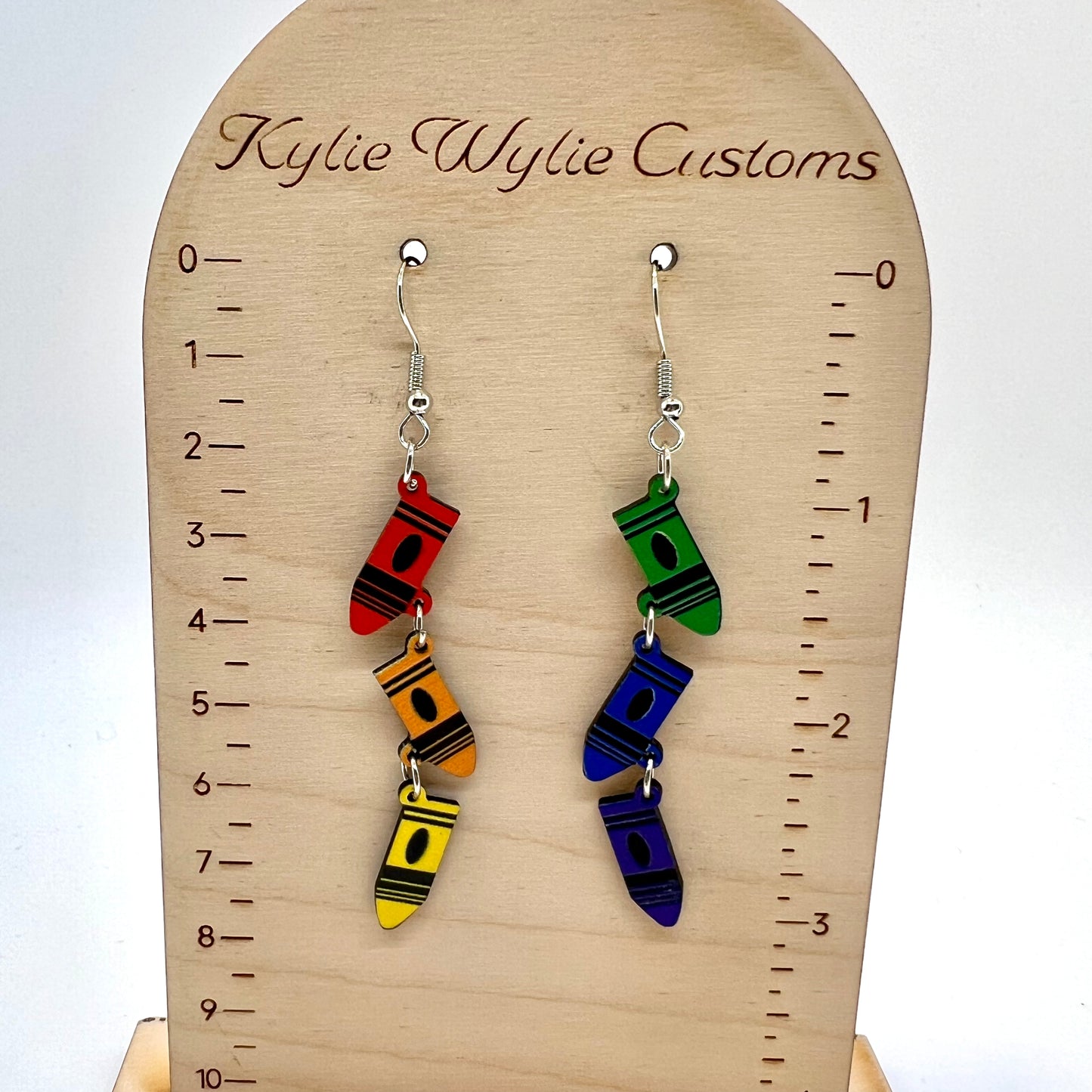 Crayon Earrings