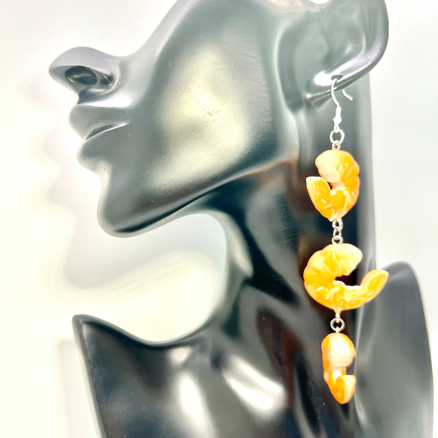 Shrimp Chain Earrings