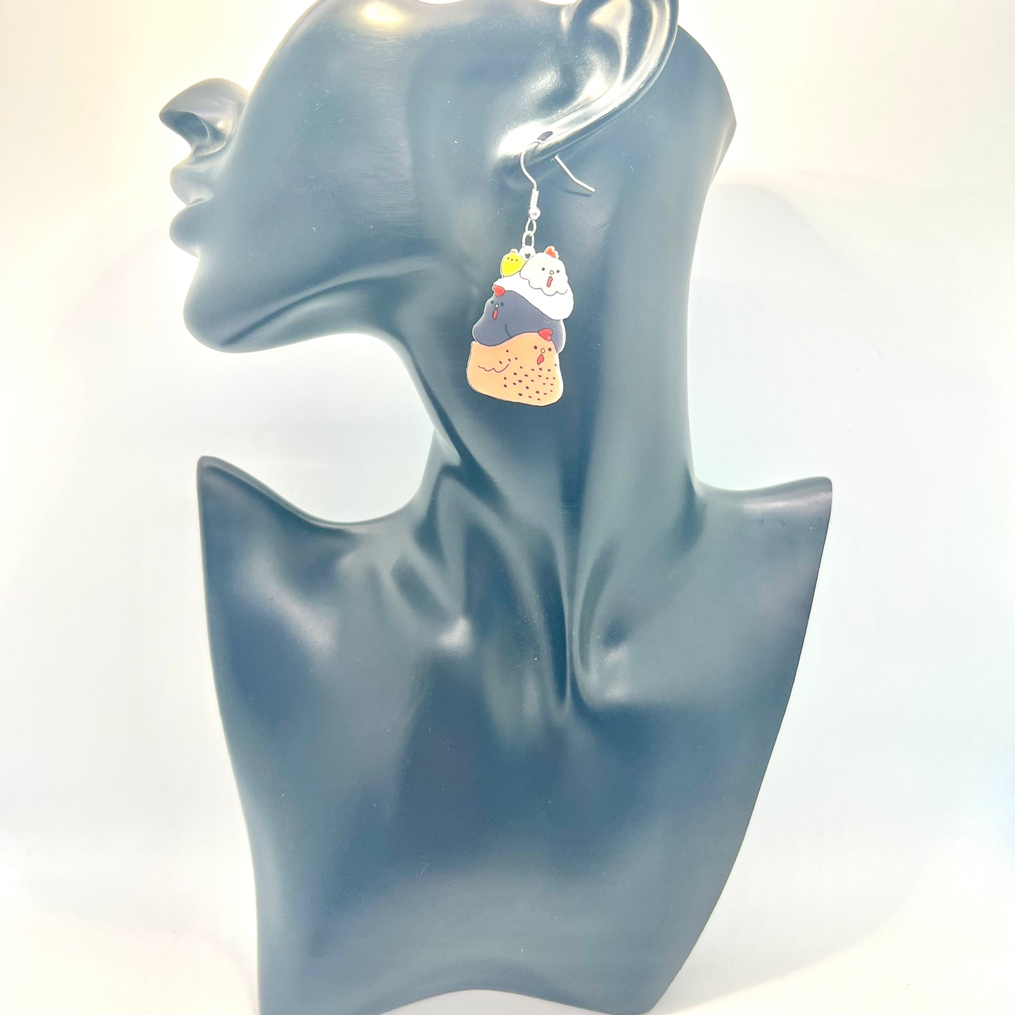 Chicken Stack Earrings