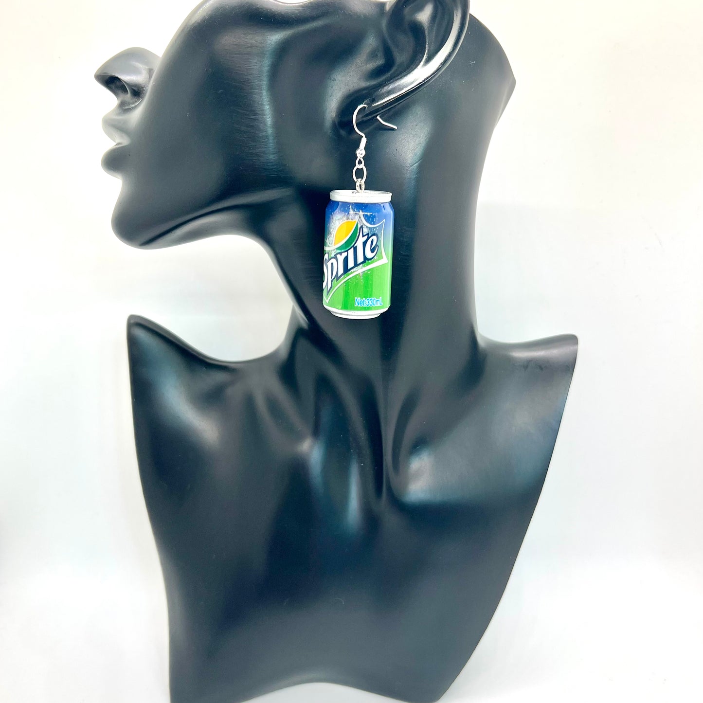Large Sprite Can Earrings