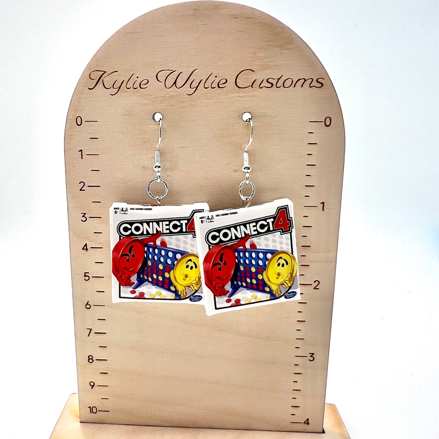 Connect 4 Earrings