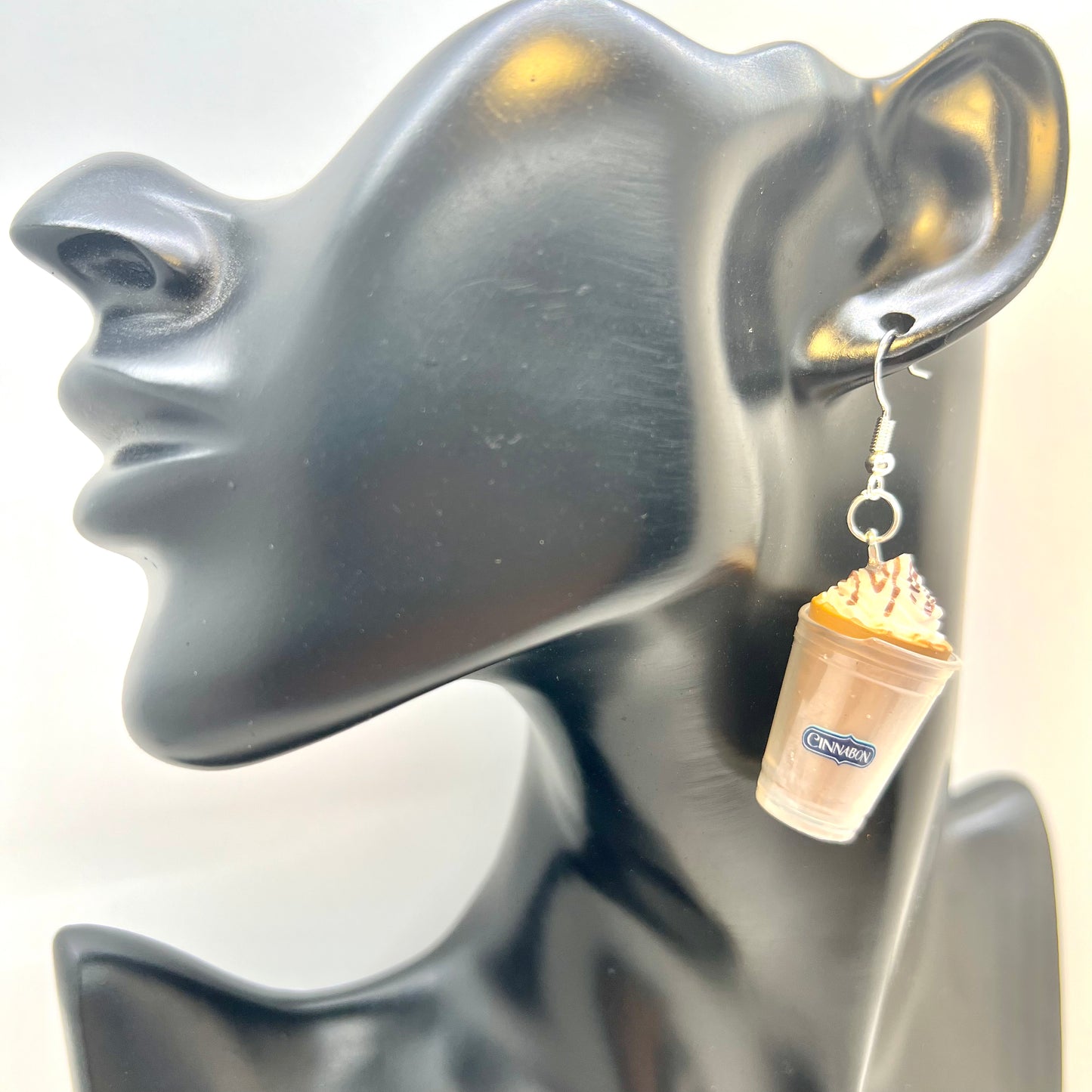 Cinnabon Coffee Earrings