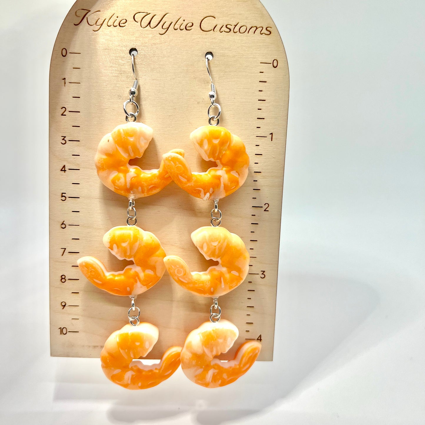 Shrimp Chain Earrings
