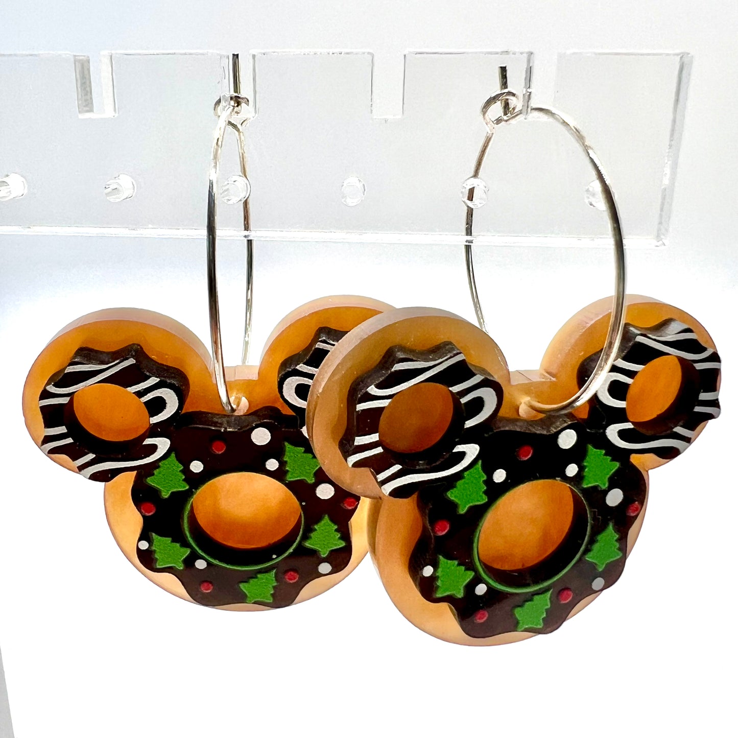 Mickey Wreath Earrings