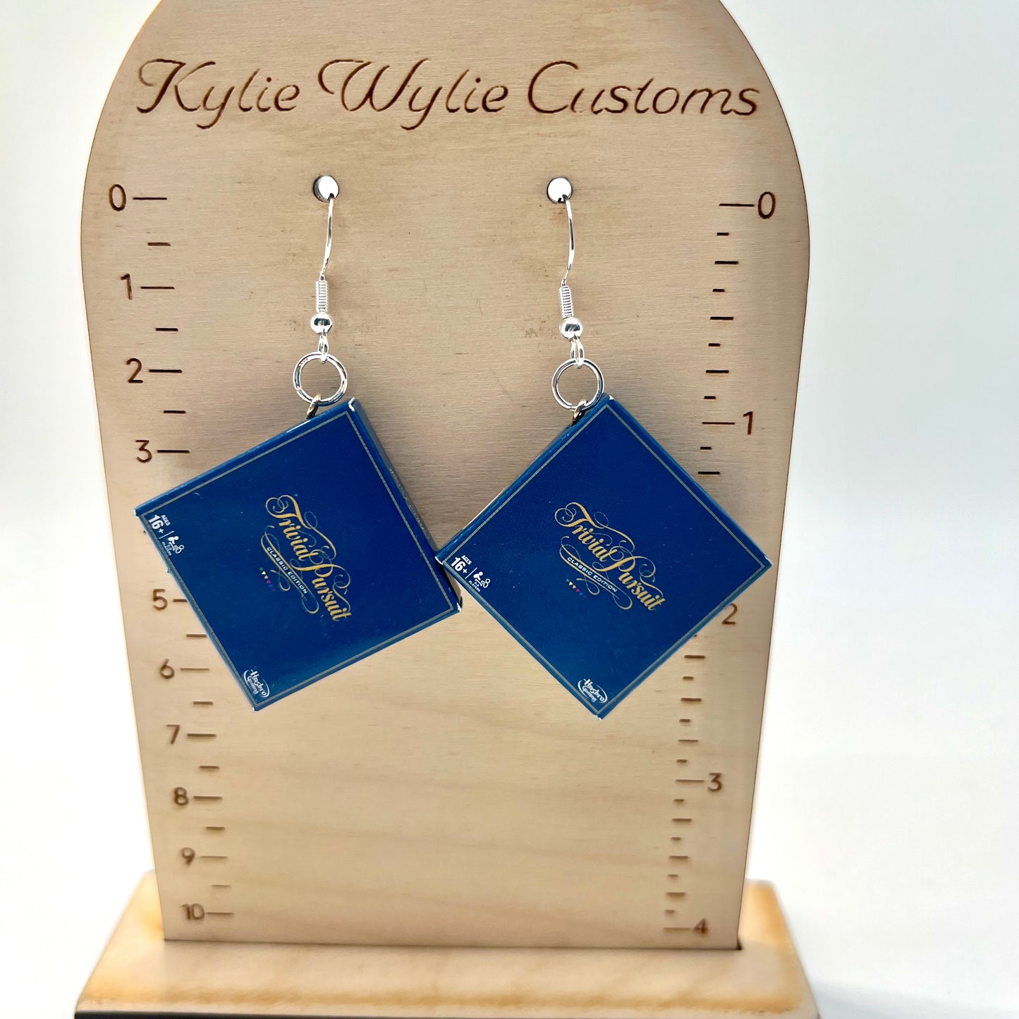 Trivial Pursuit Earrings