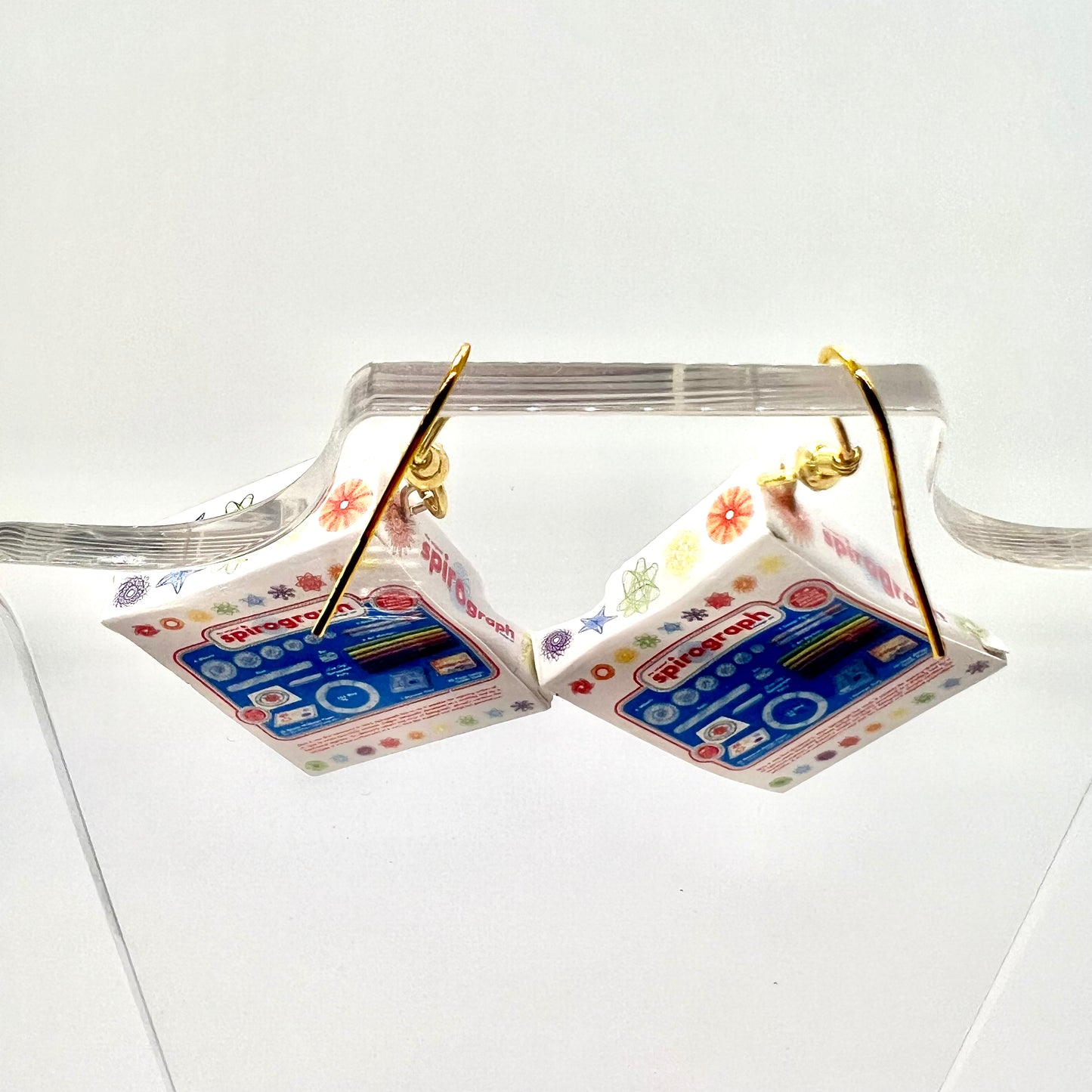 Spirograph Earrings