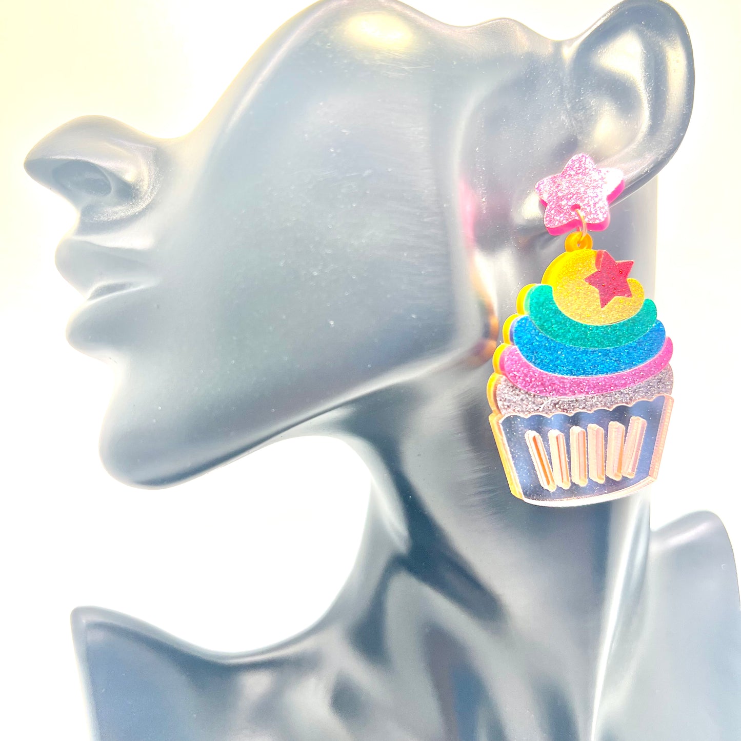 Birthday Cupcake Earrings