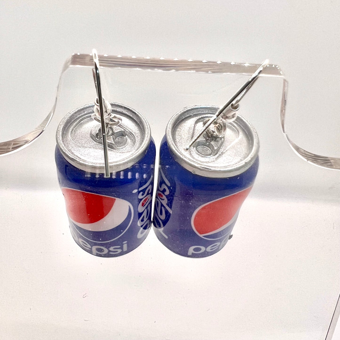 Large Pepsi Can Earrings