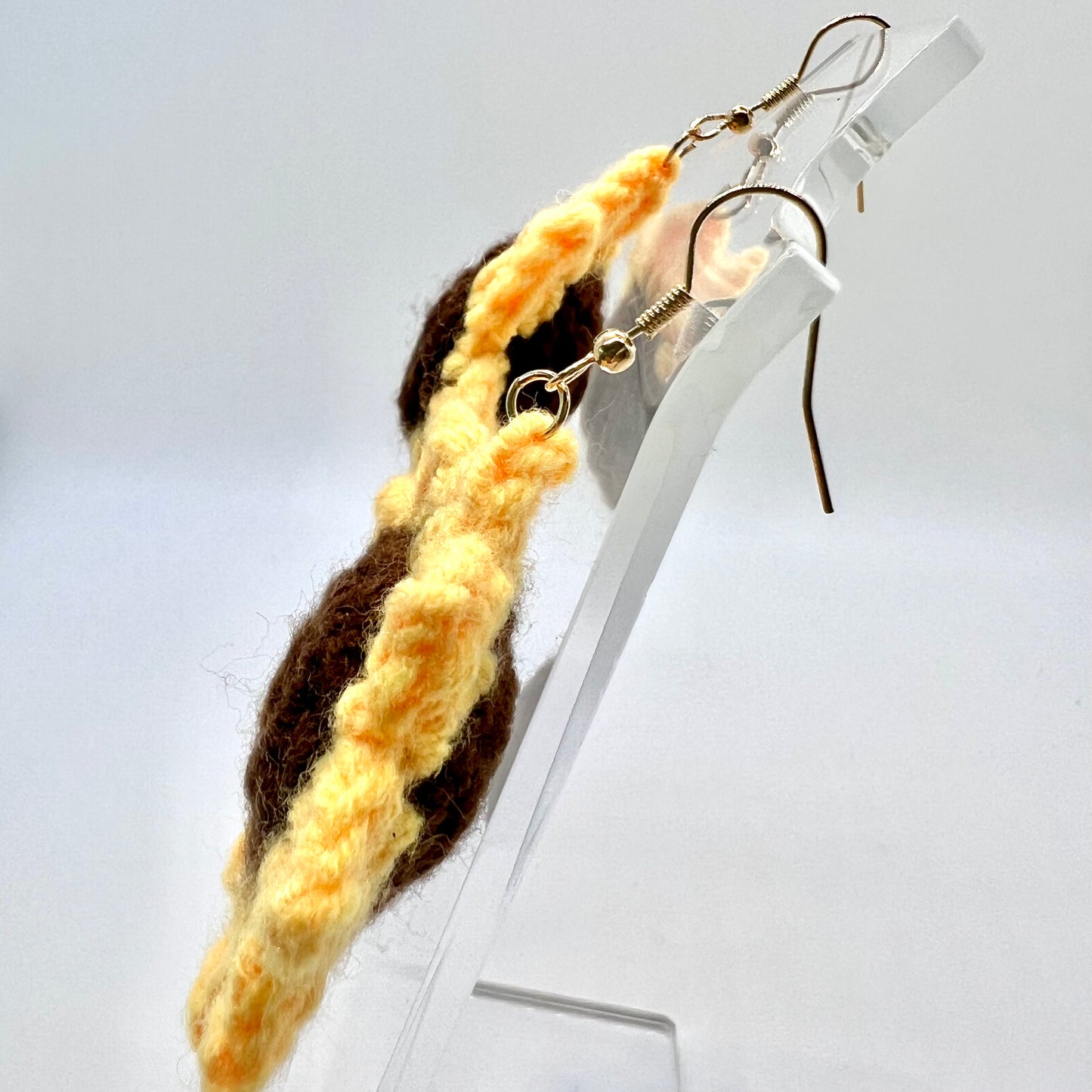 Crochet Flower Earrings