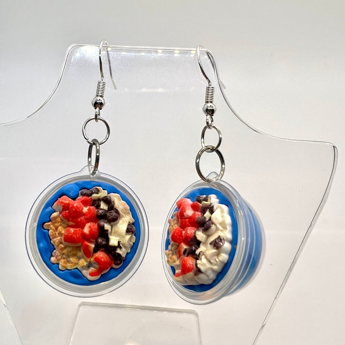 Oatmeal Bowl Earrings