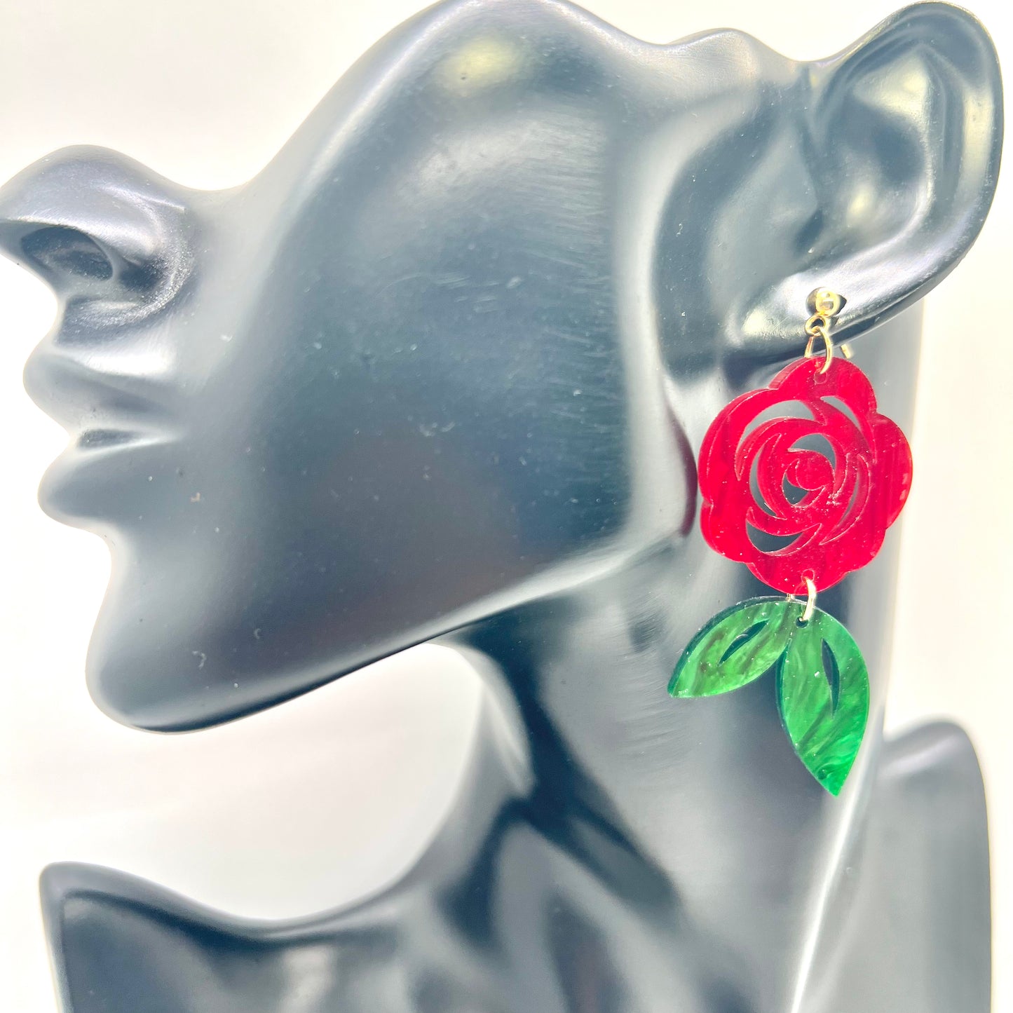 Rose Earrings