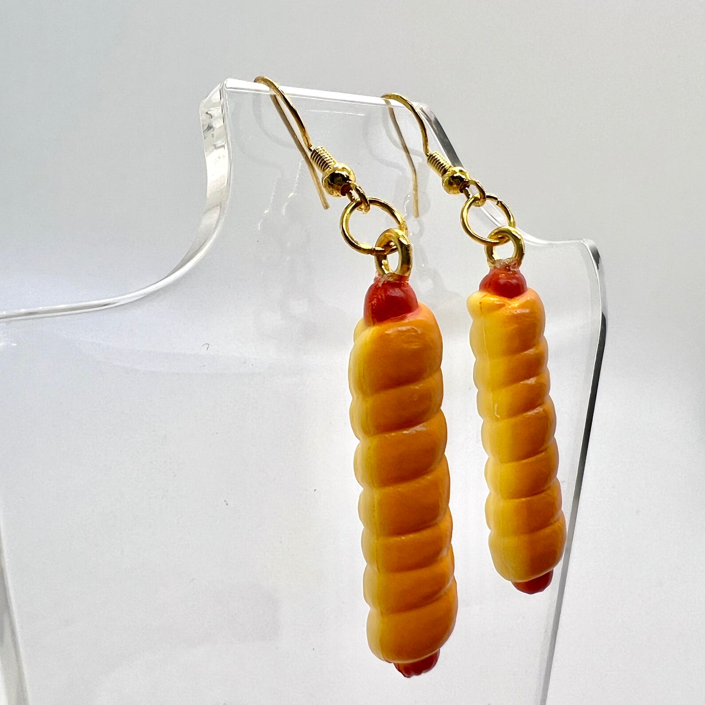 Hotdog Earrings