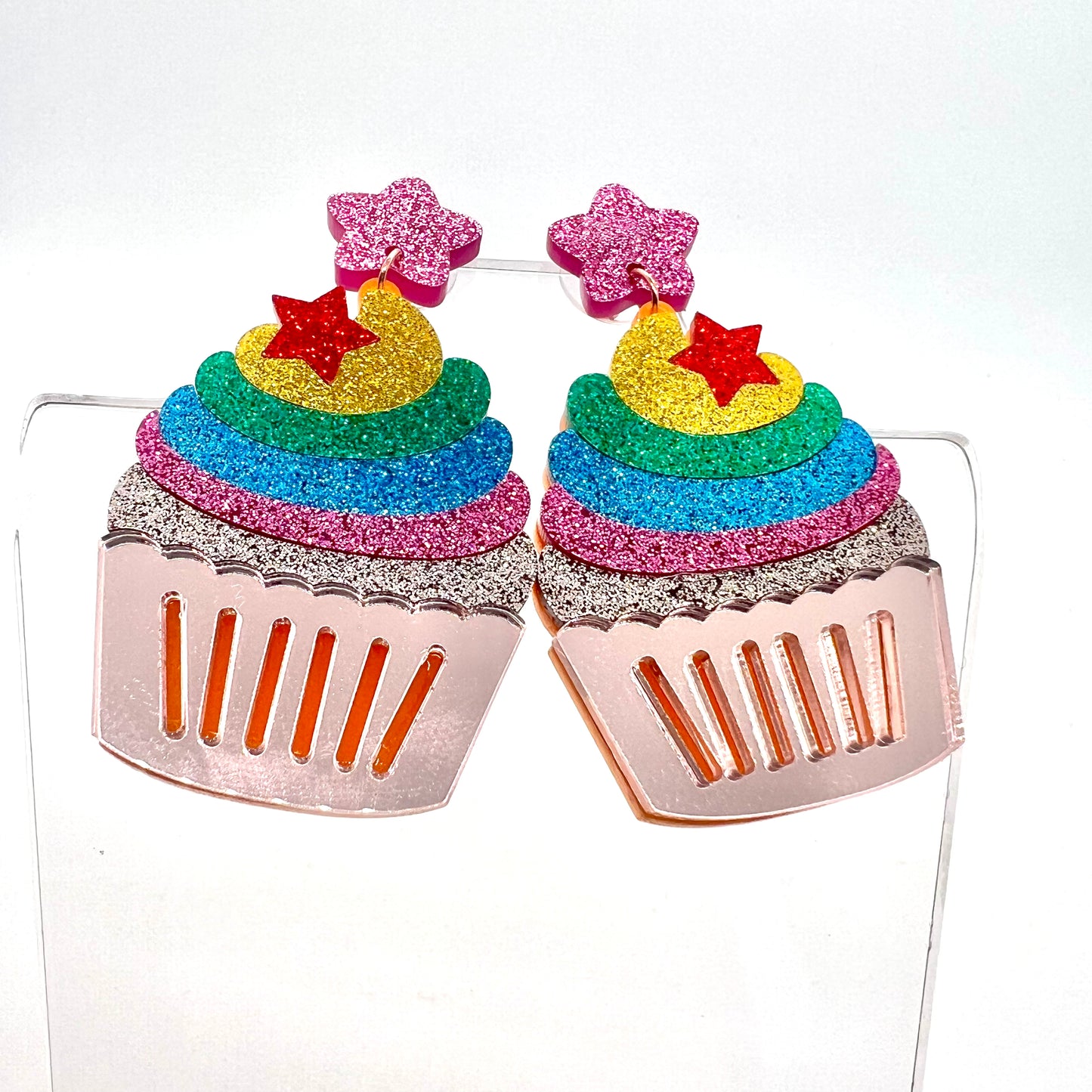 Birthday Cupcake Earrings