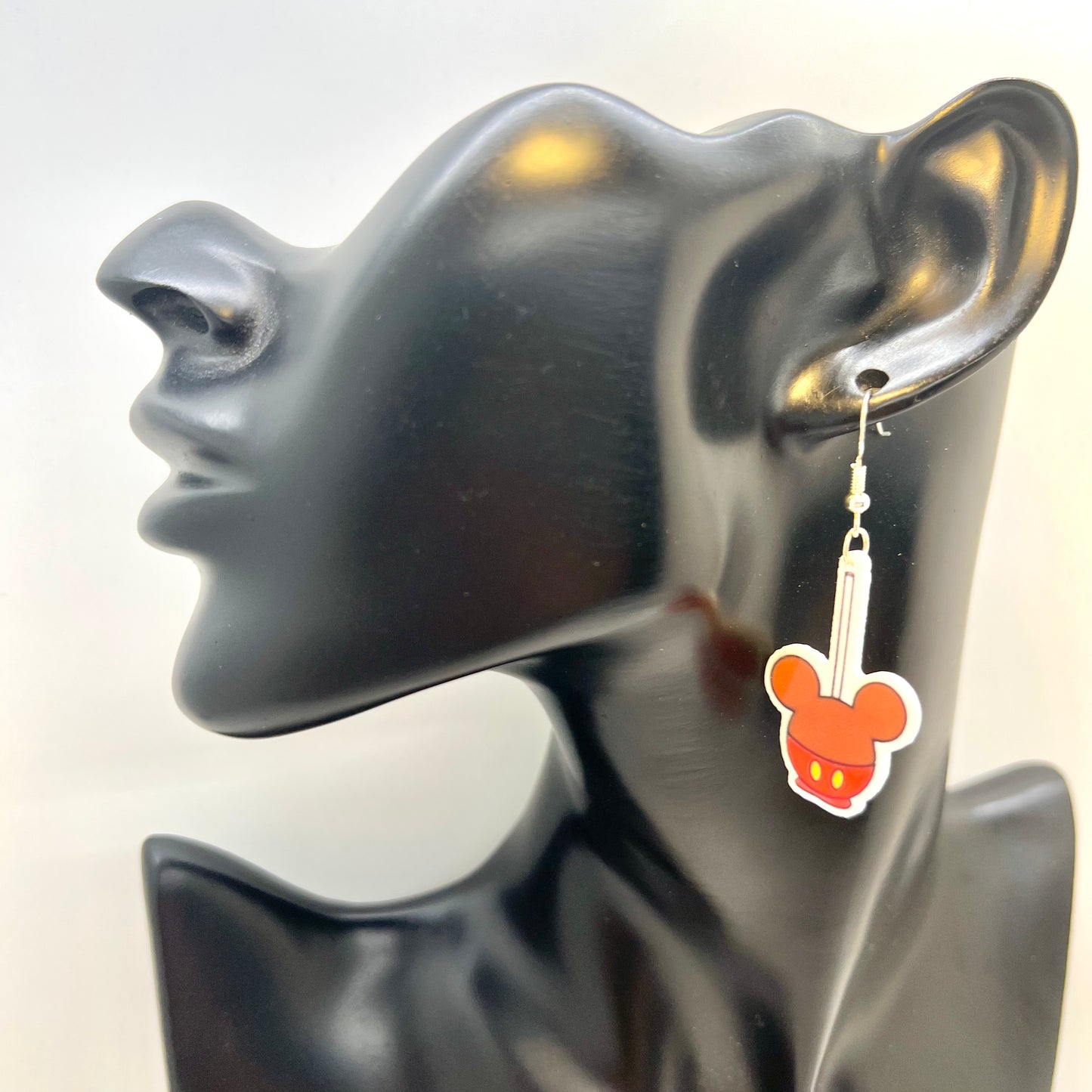 Mickey Caramel Apple Earrings
