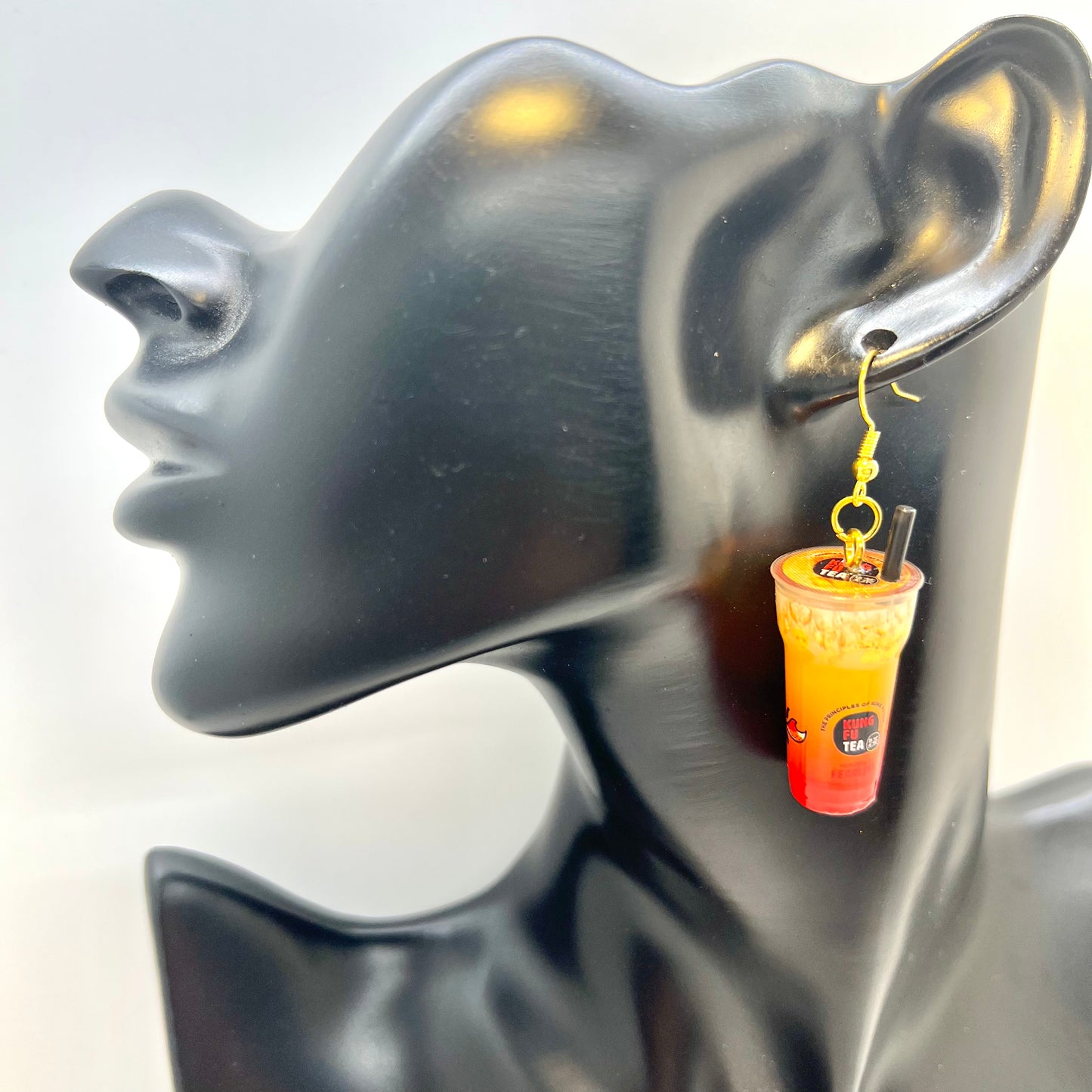 Kung Fu Tea Cups Earrings