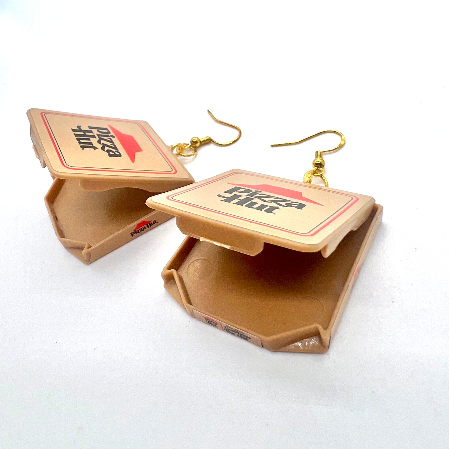 Pizza Hut Box Earrings