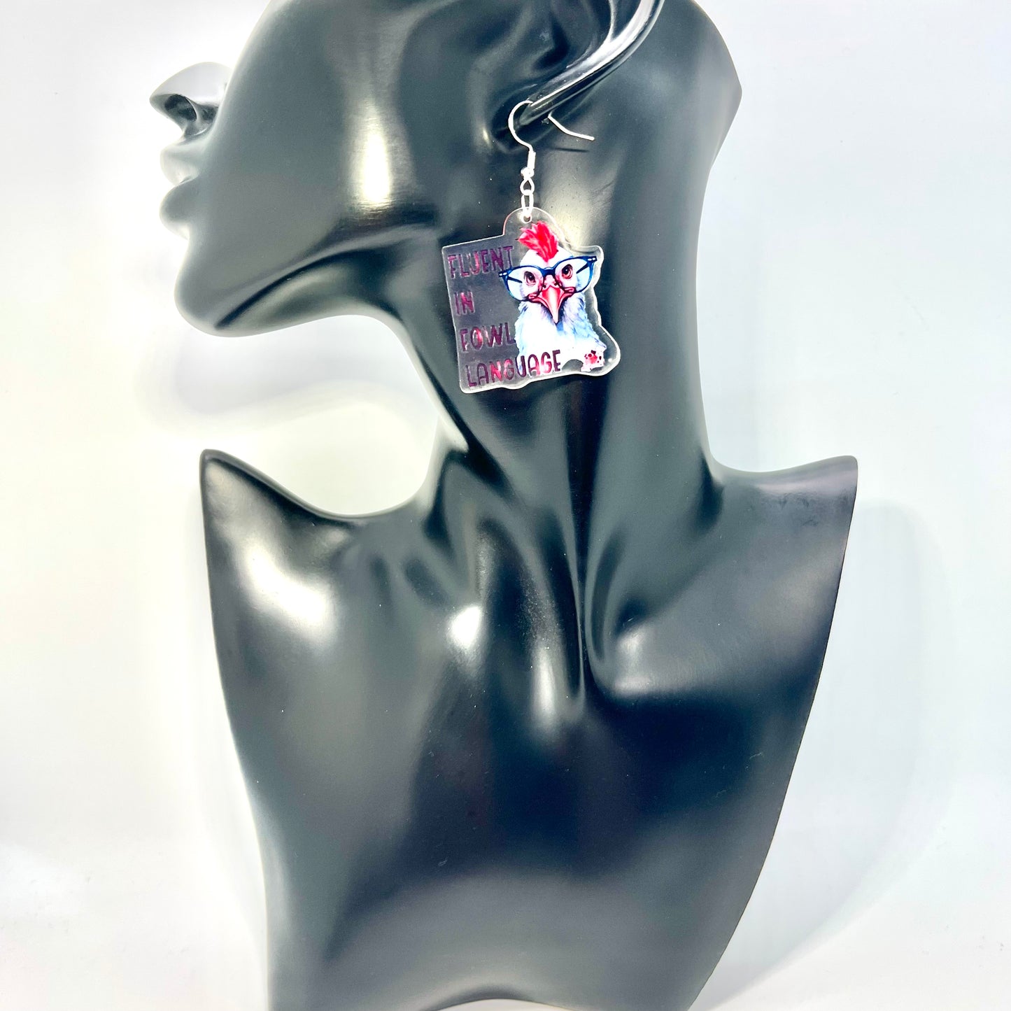 Fowl Language Earrings