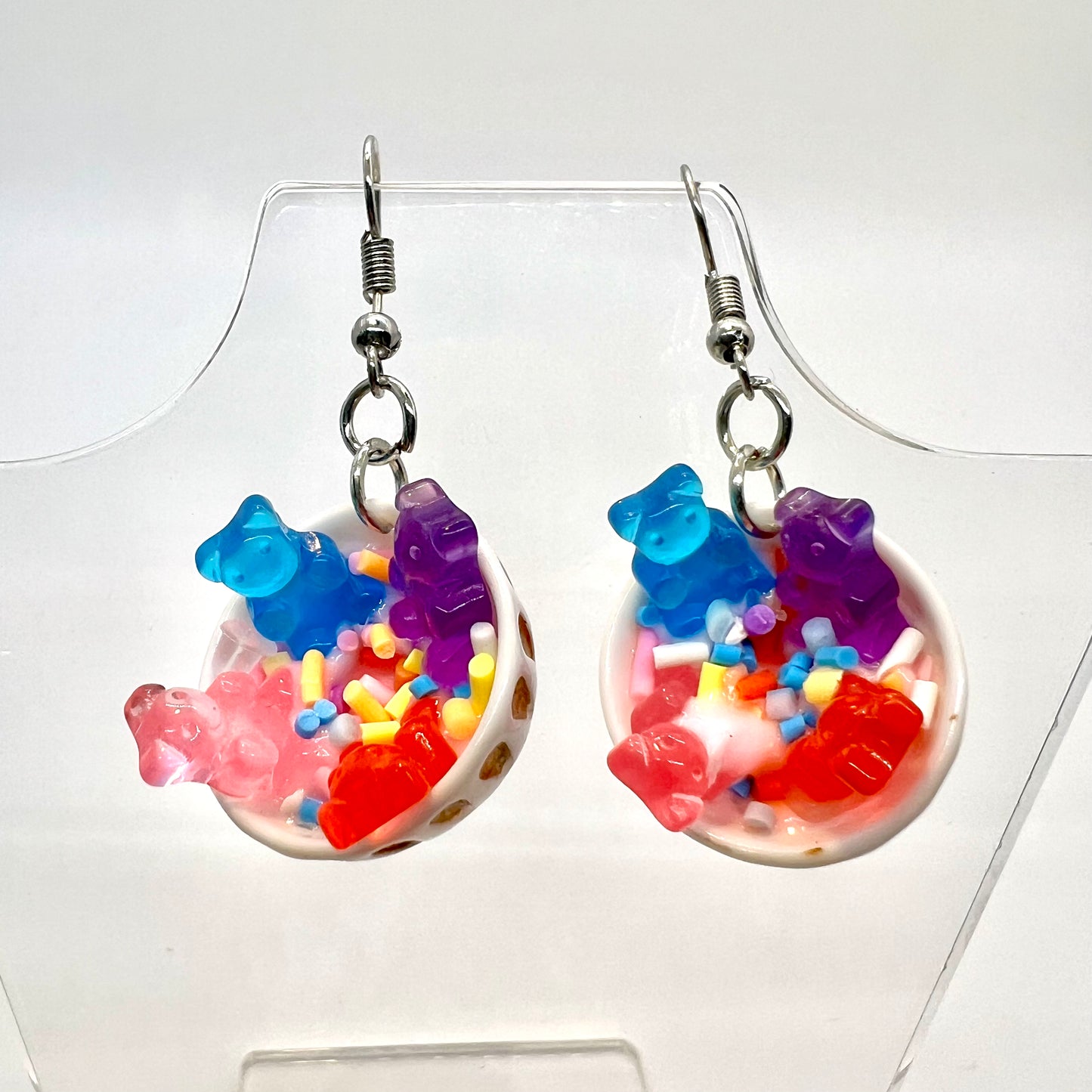 Gummy Bear Bowl Earrings