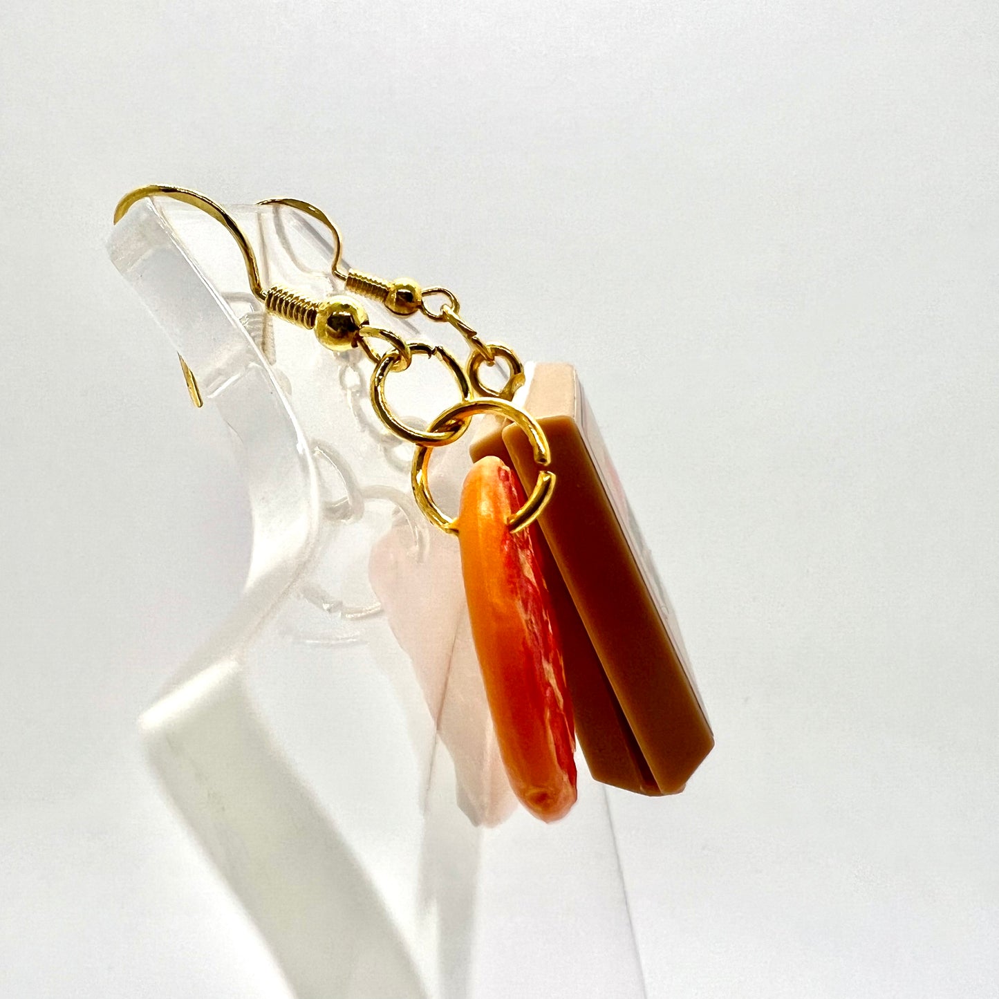 Mini Pizza Earrings