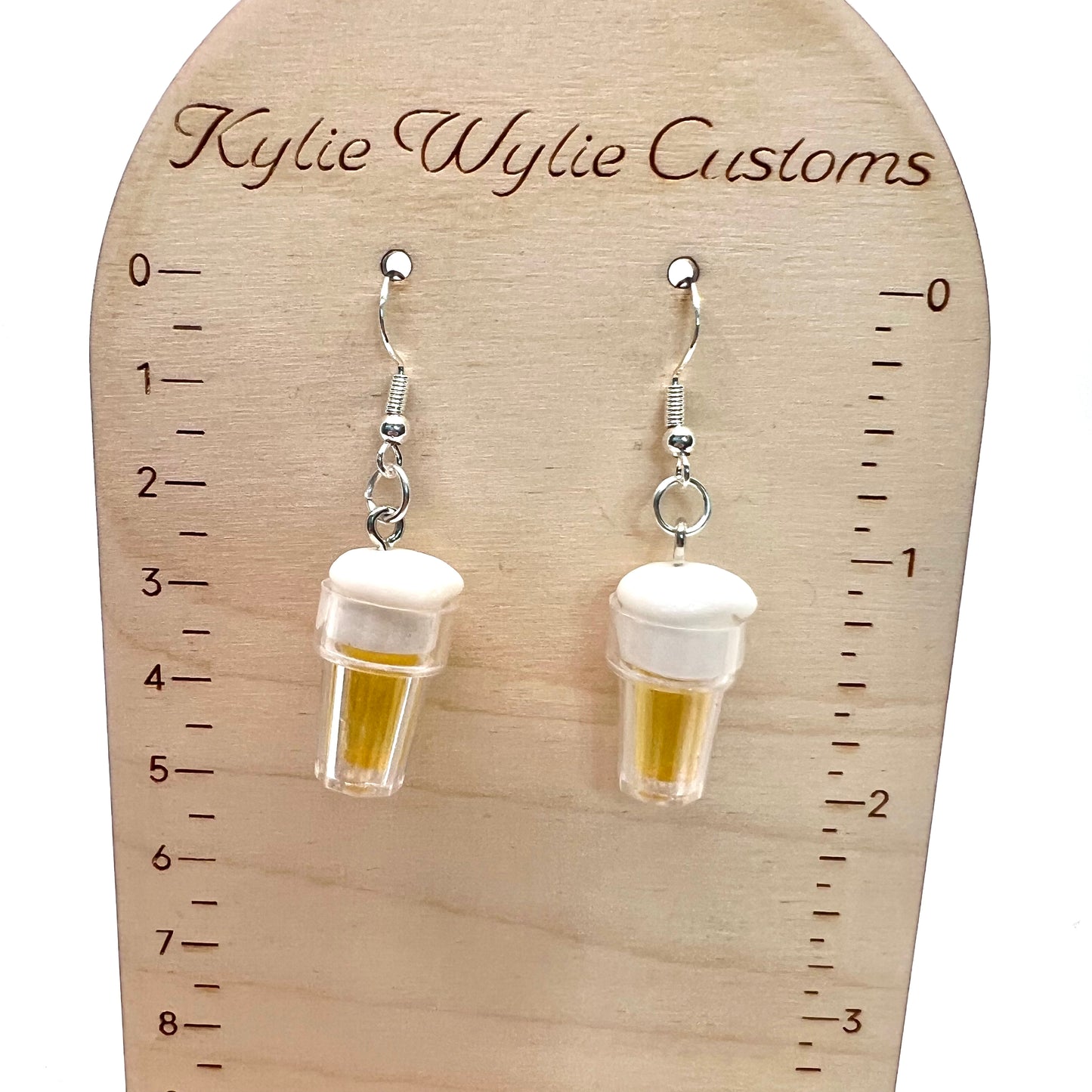 Beer Glass Earrings