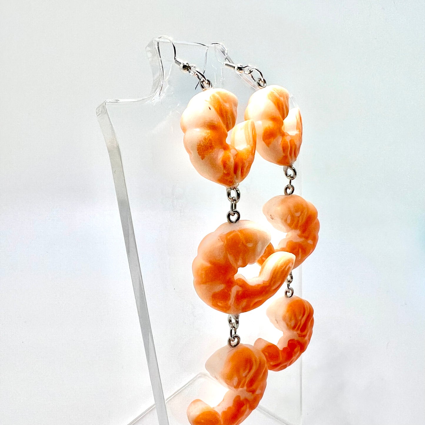 Shrimp Chain Earrings
