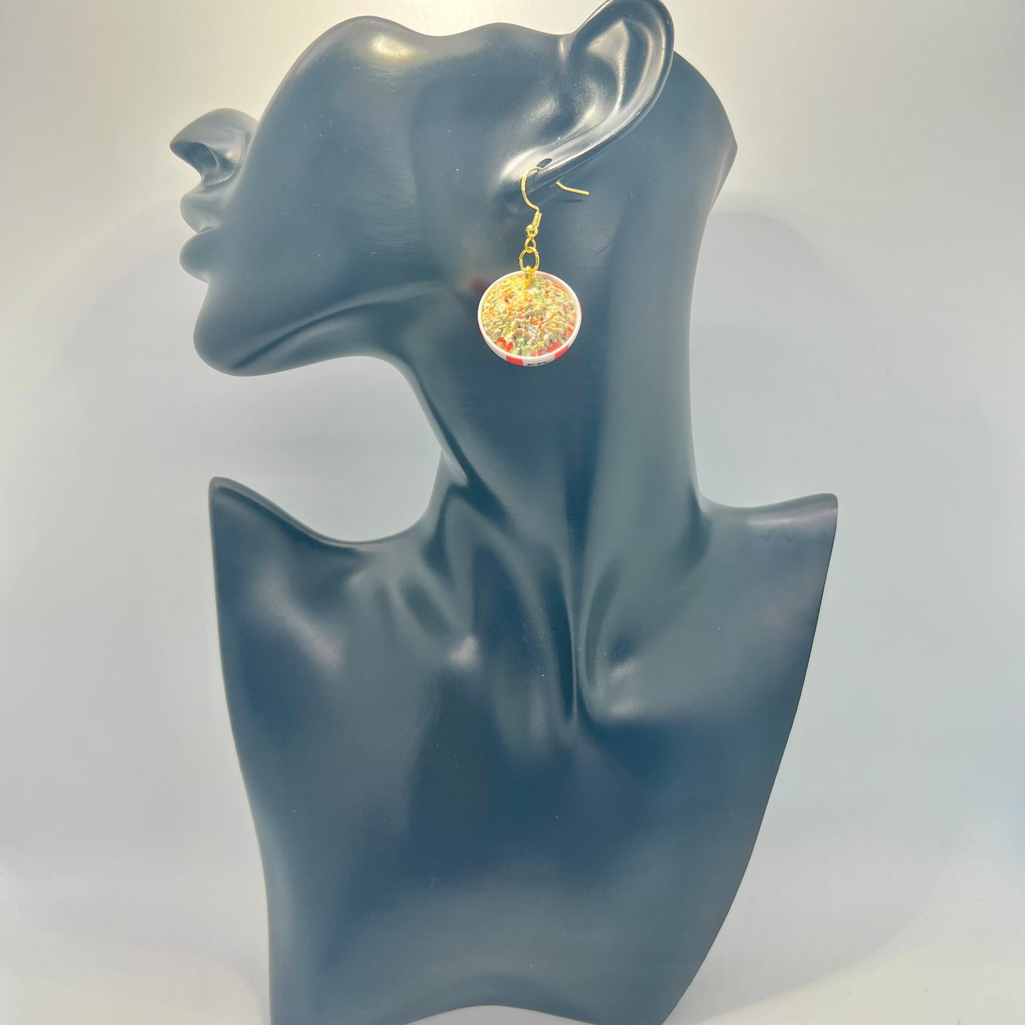 KFC Cole Slaw Earrings