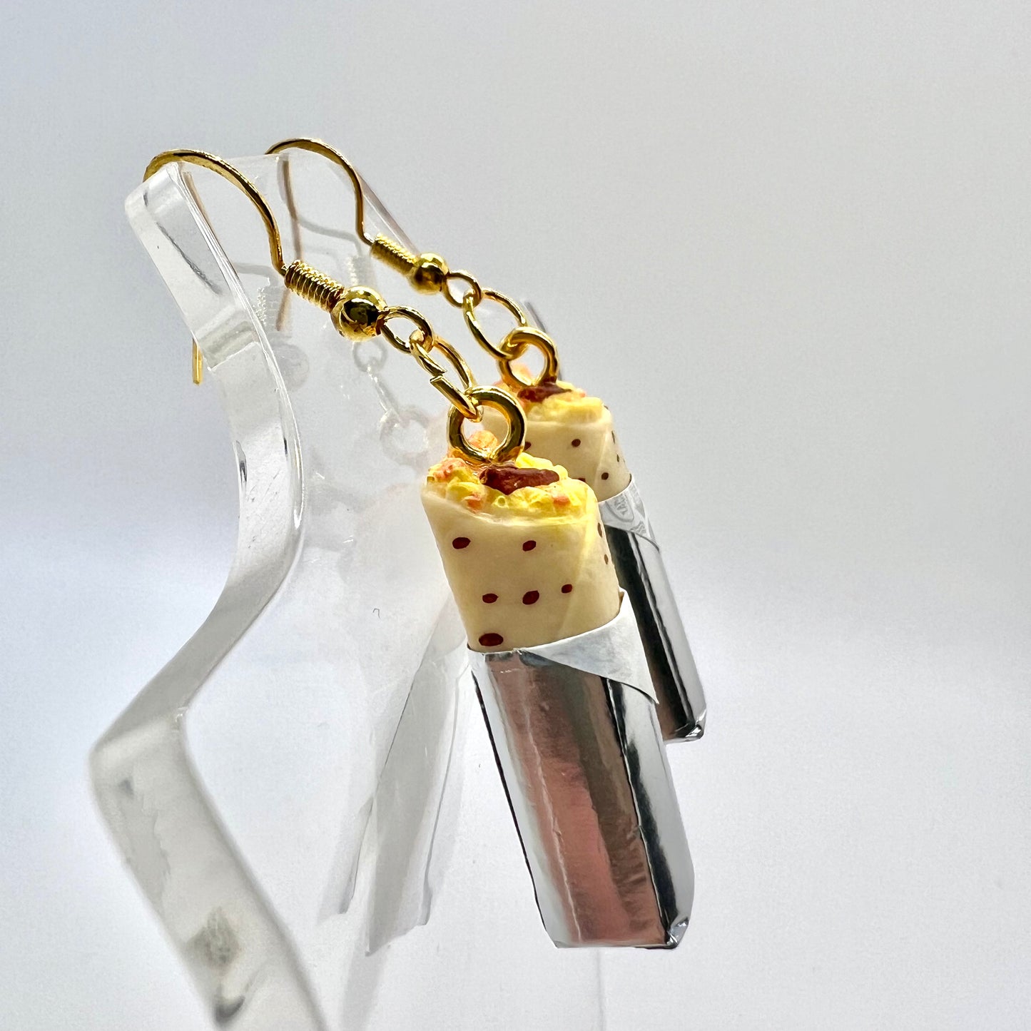 Breakfast Burrito Earrings