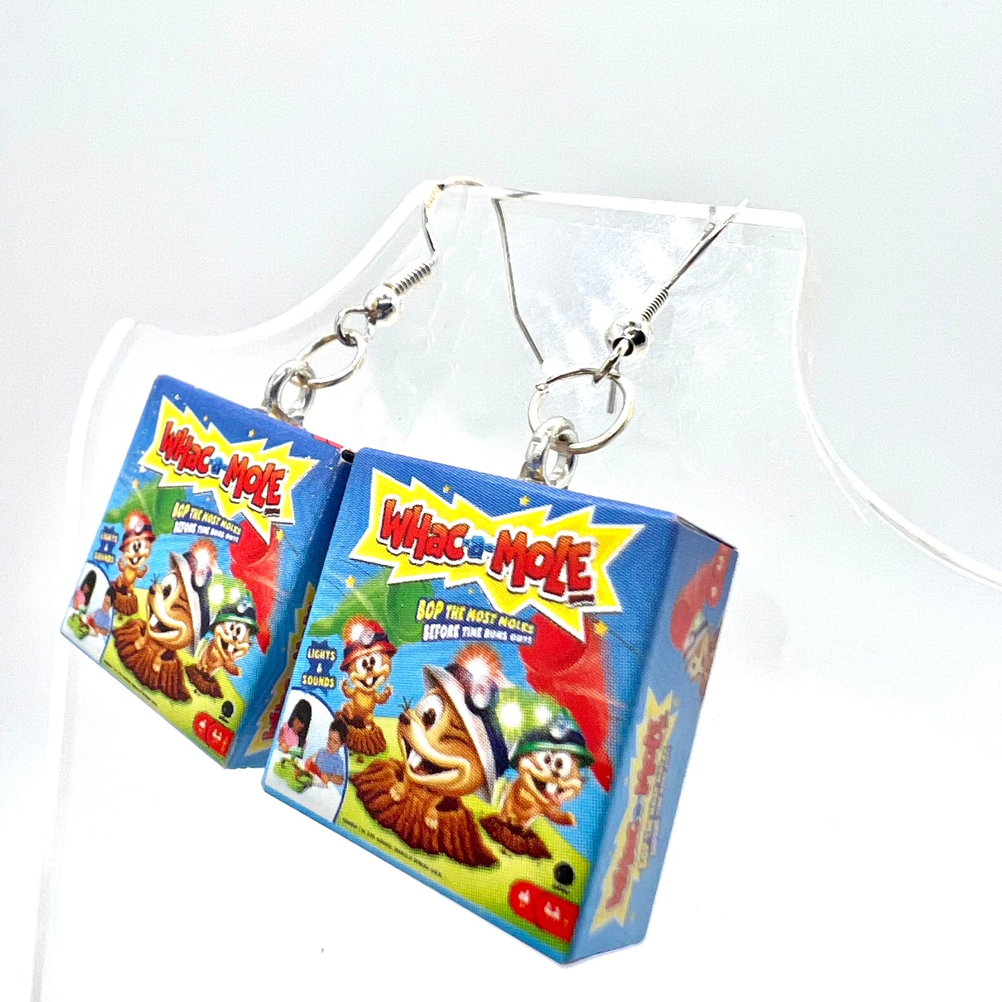 Whac-A-Mole Game Earrings