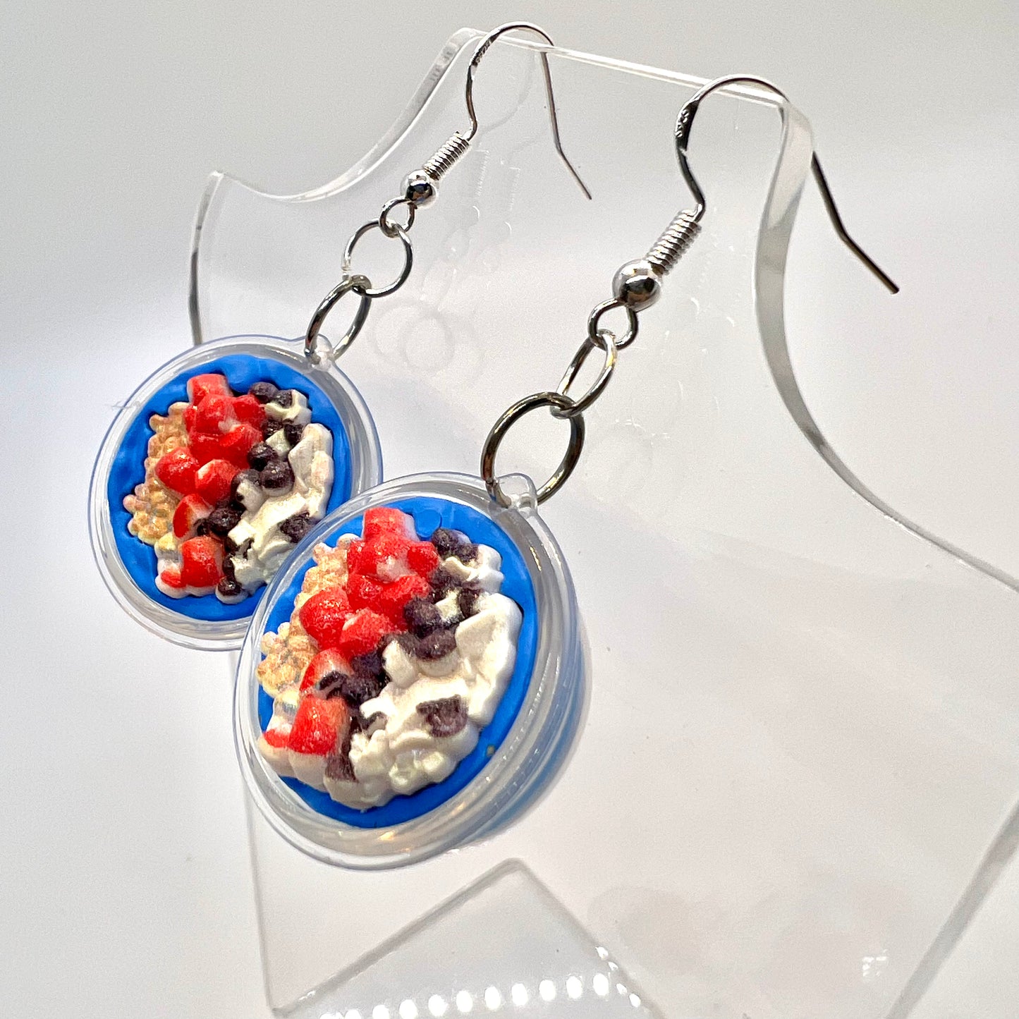 Oatmeal Bowl Earrings