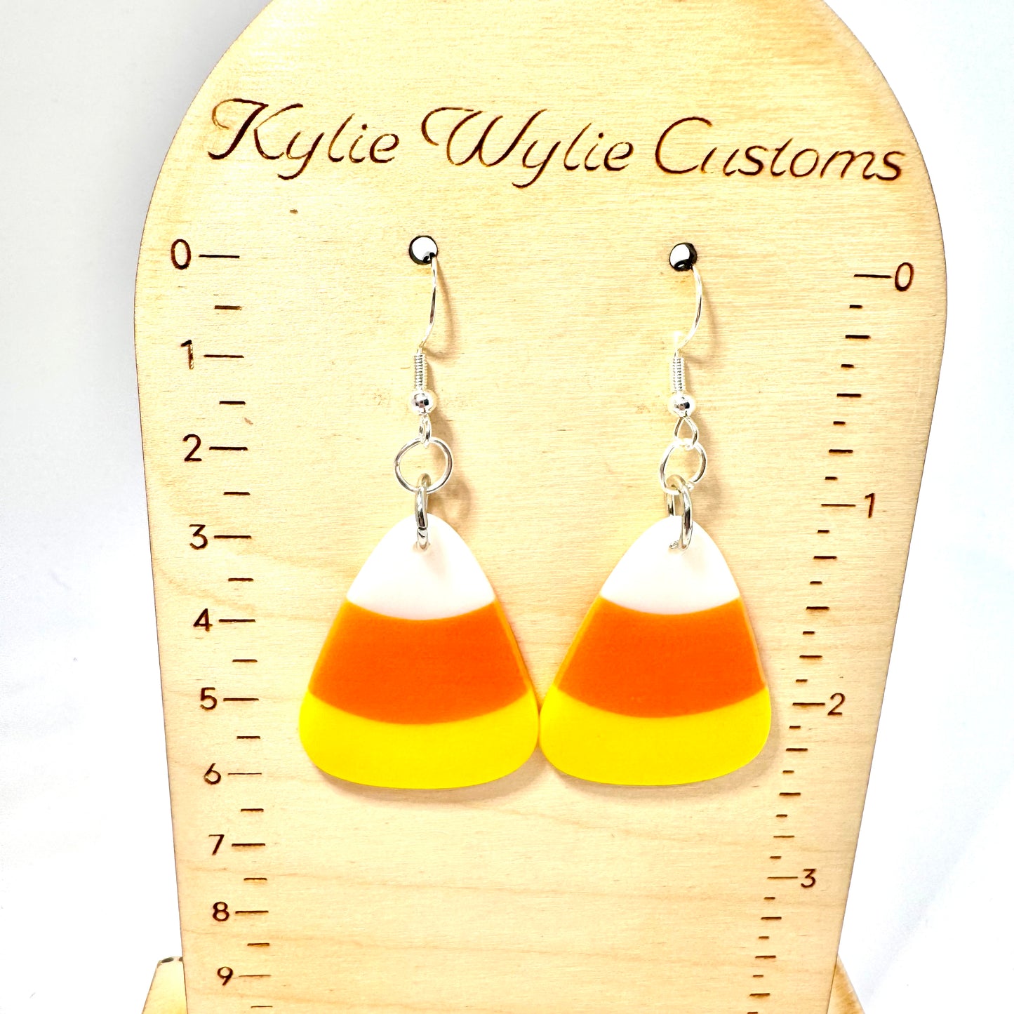 Candy Corn Earrings