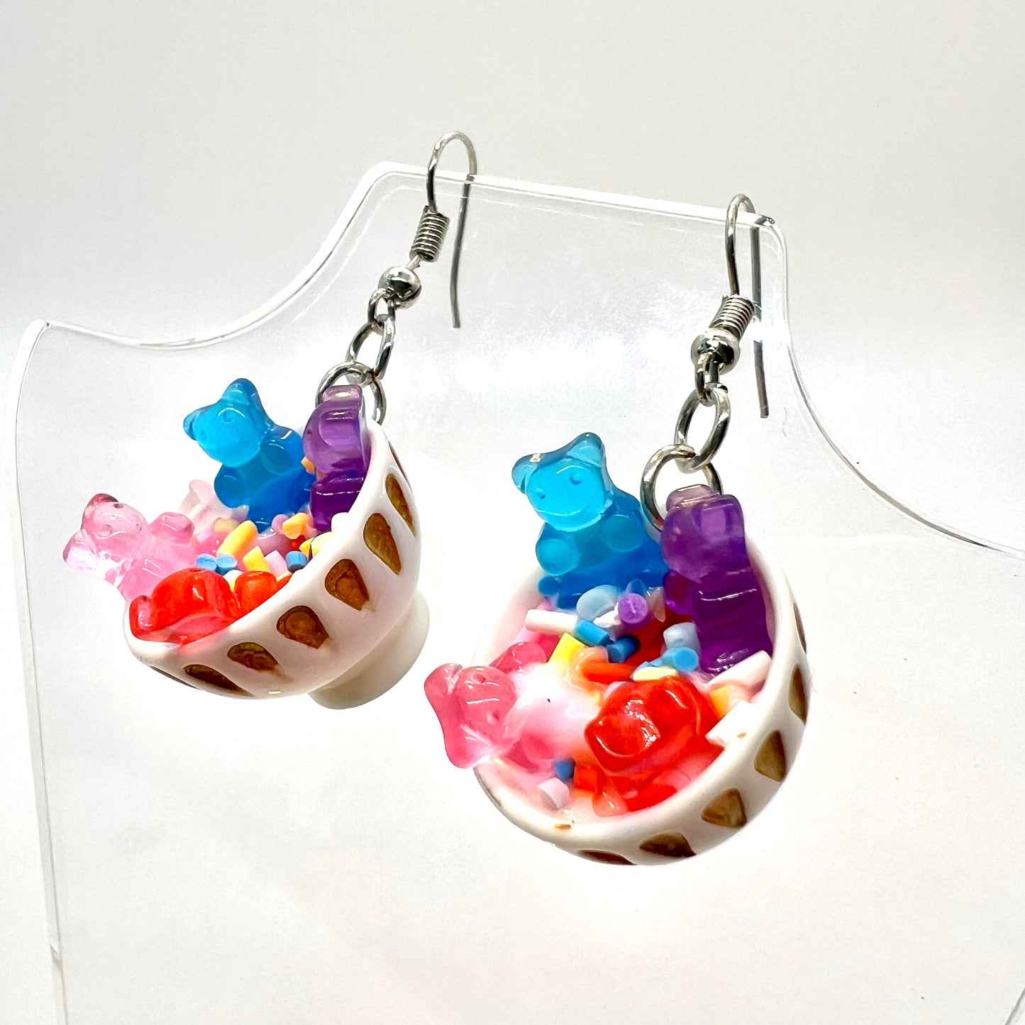 Gummy Bear Bowl Earrings