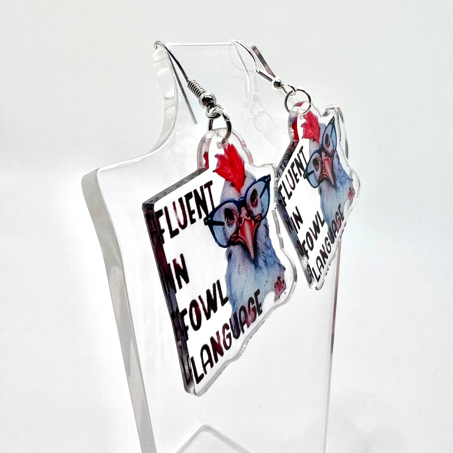 Fowl Language Earrings