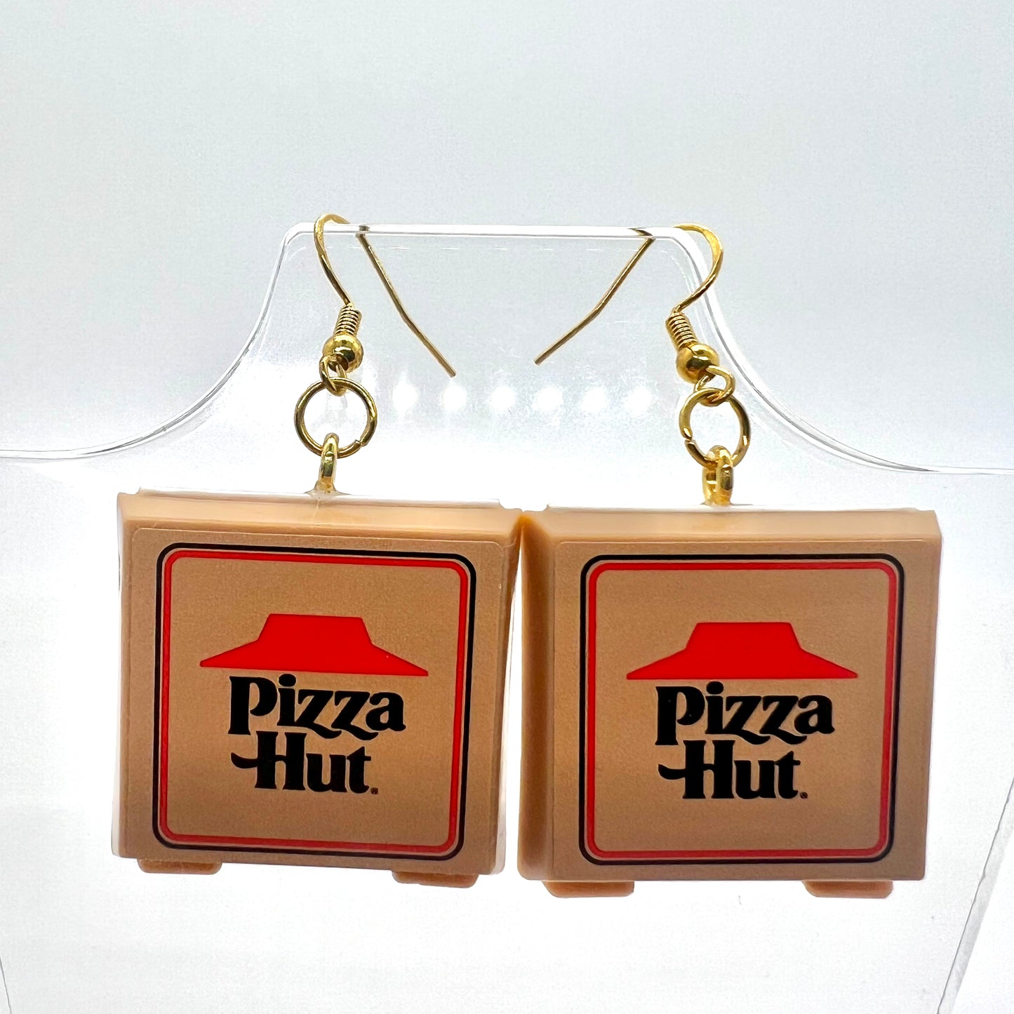 Mini Pizza Earrings