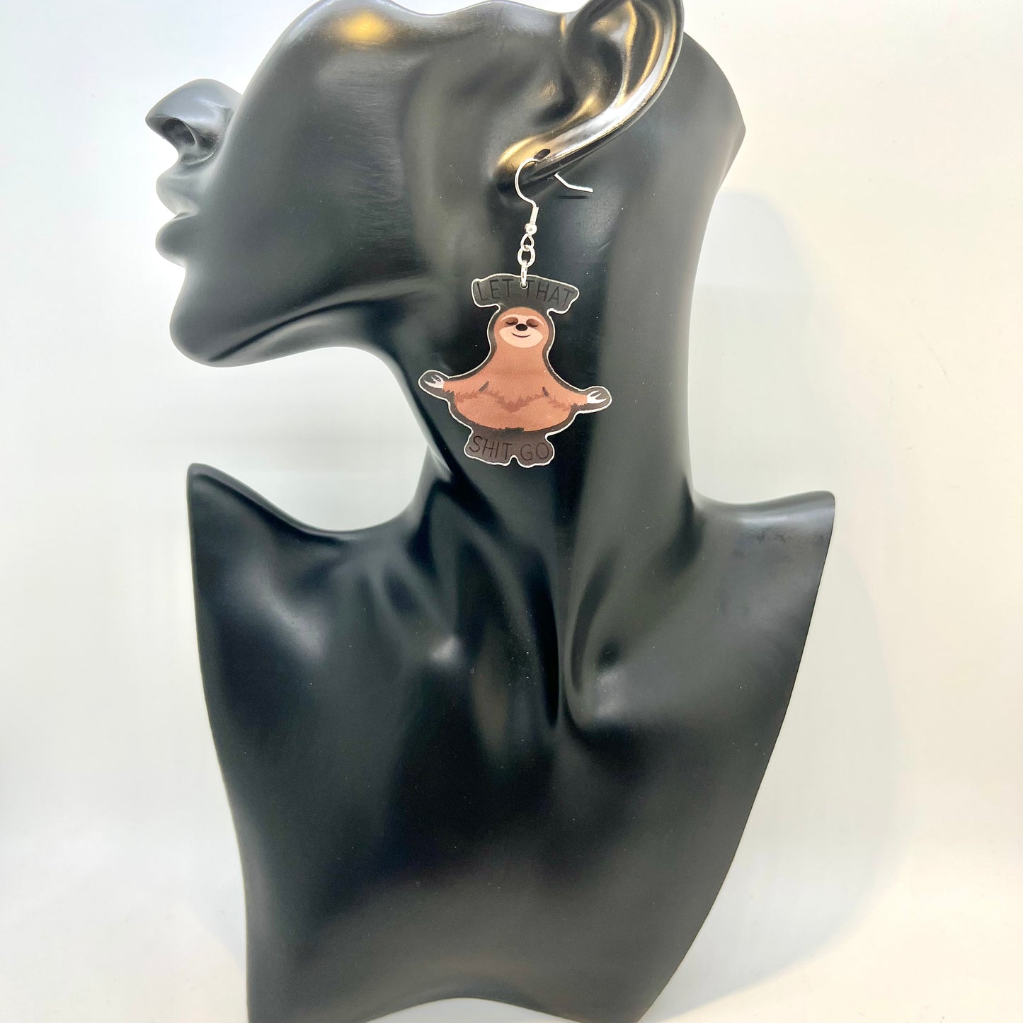 Moody Sloth Earrings