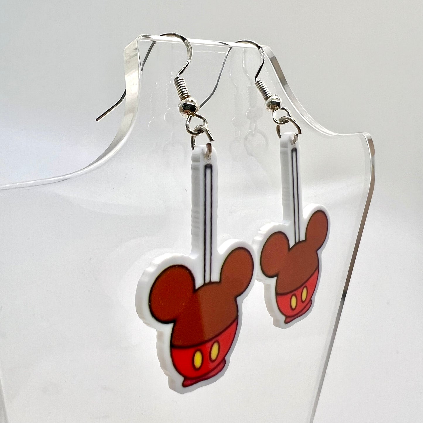 Mickey Caramel Apple Earrings