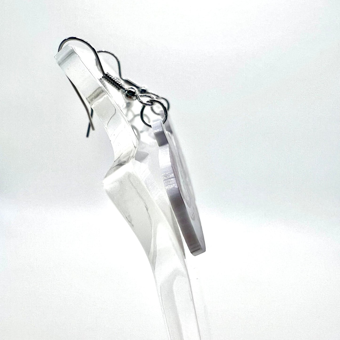 Tape Measure Earrings