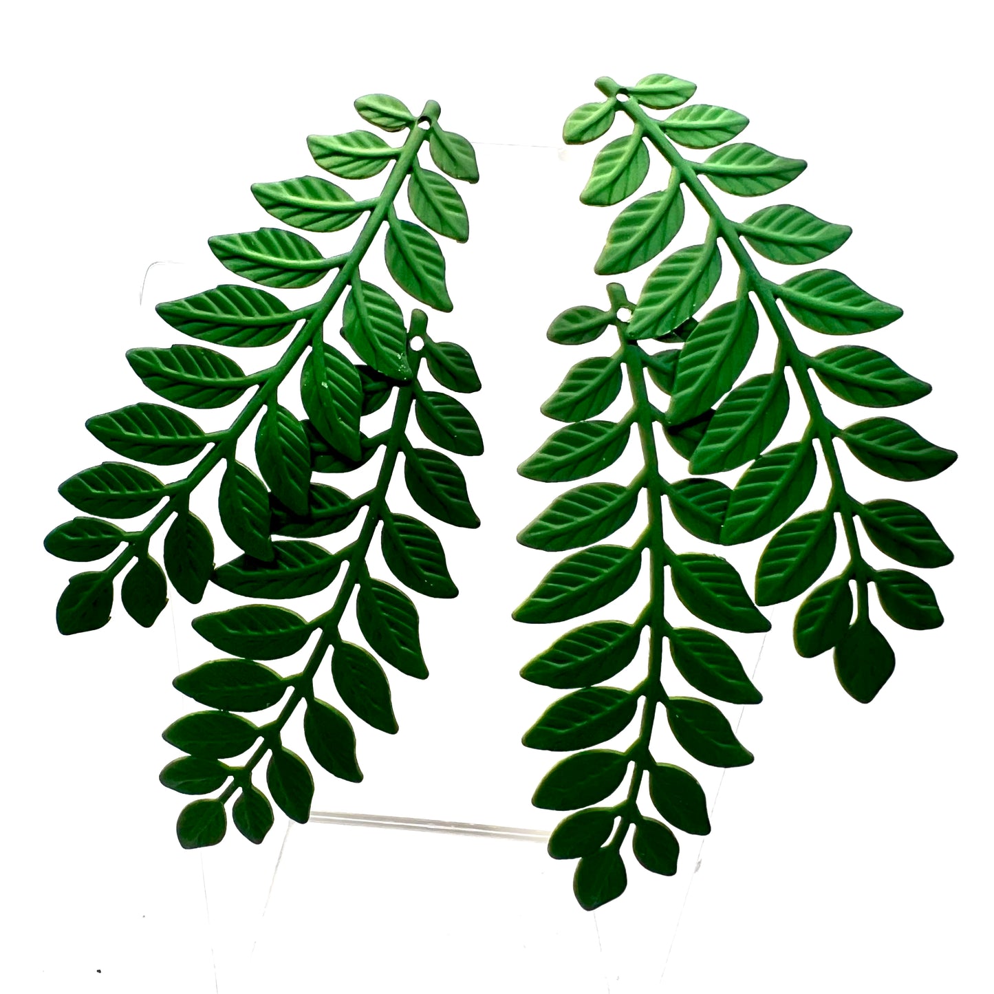 Large Plant Earrings