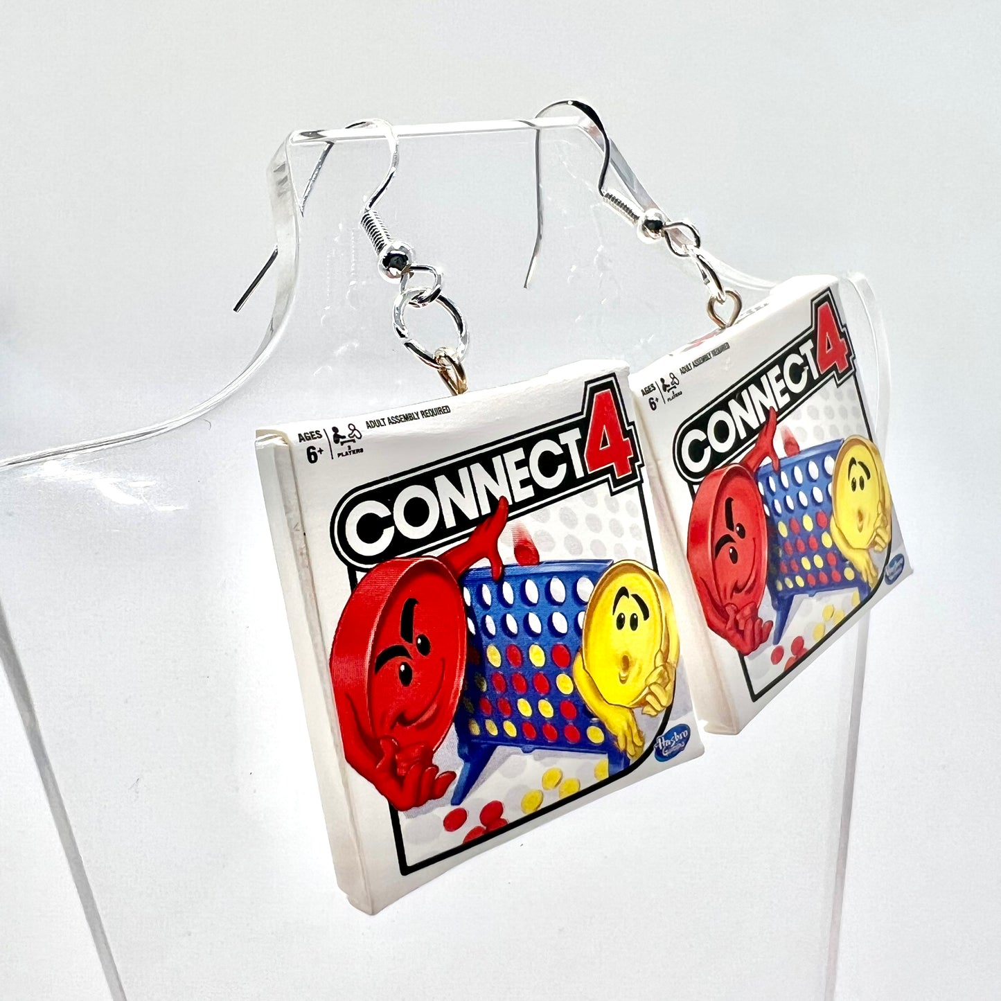 Connect 4 Earrings
