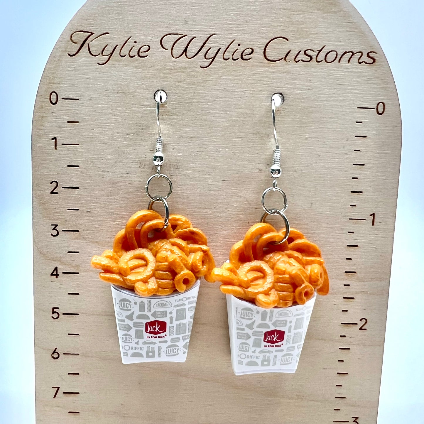 Curly Fries Earring