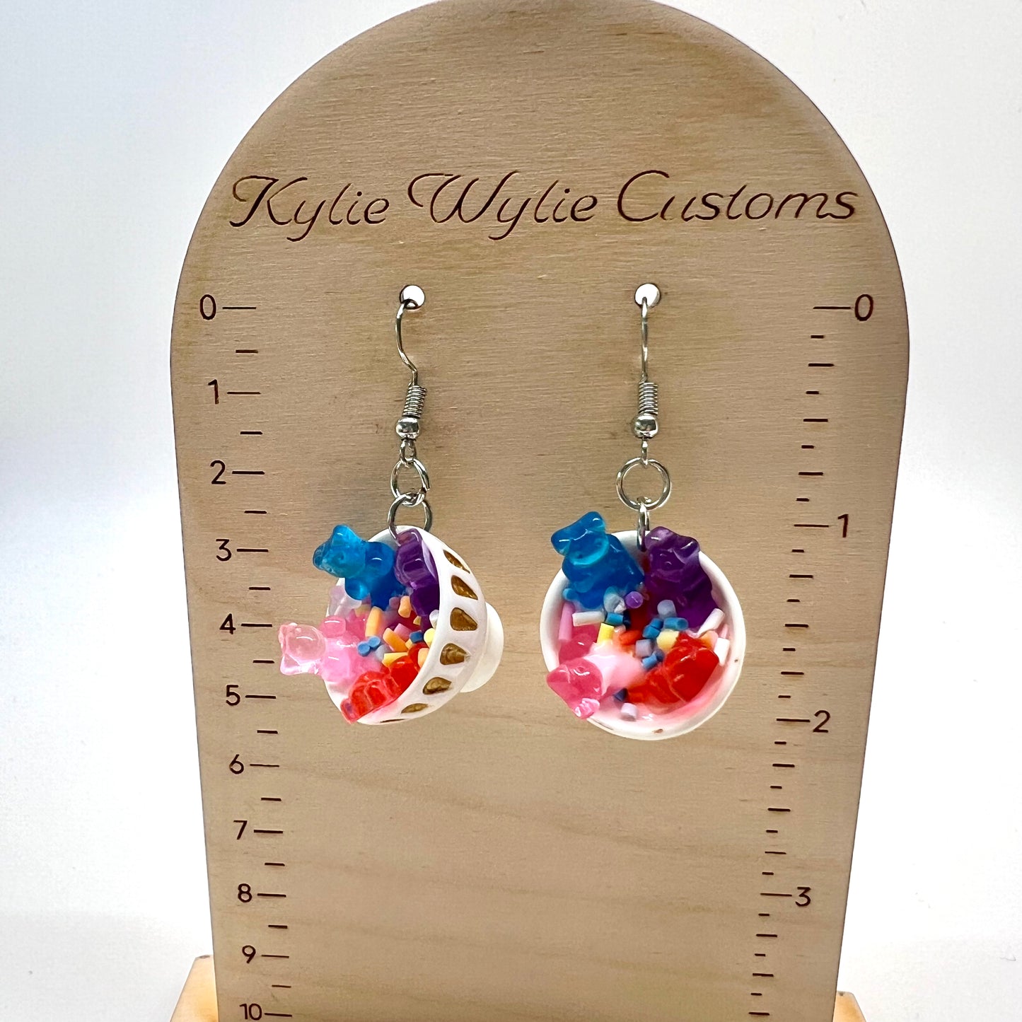 Gummy Bear Bowl Earrings