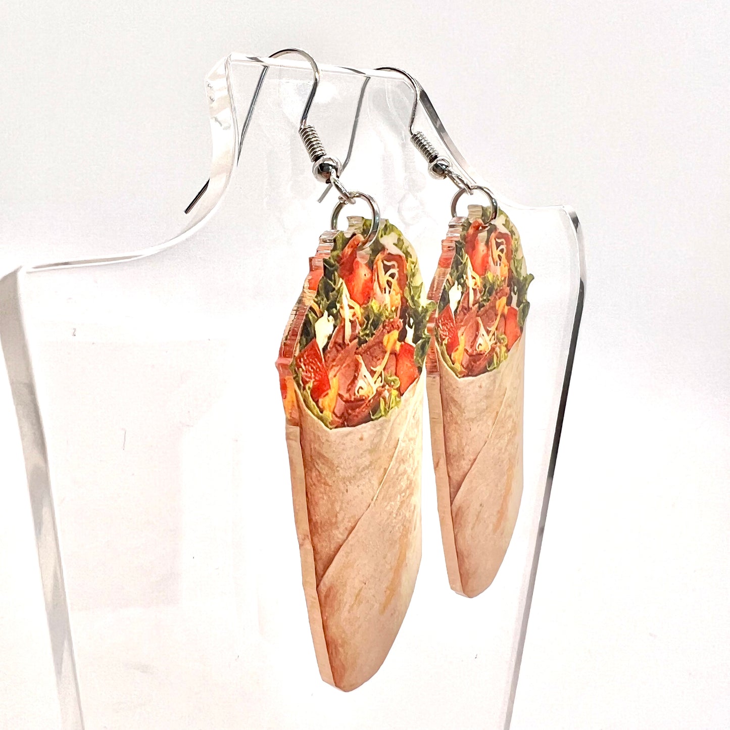 Burrito Wrap Earrings
