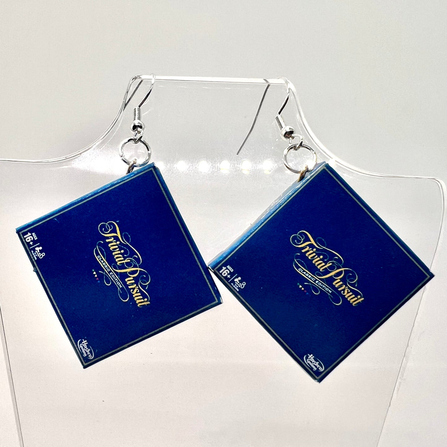 Trivial Pursuit Earrings
