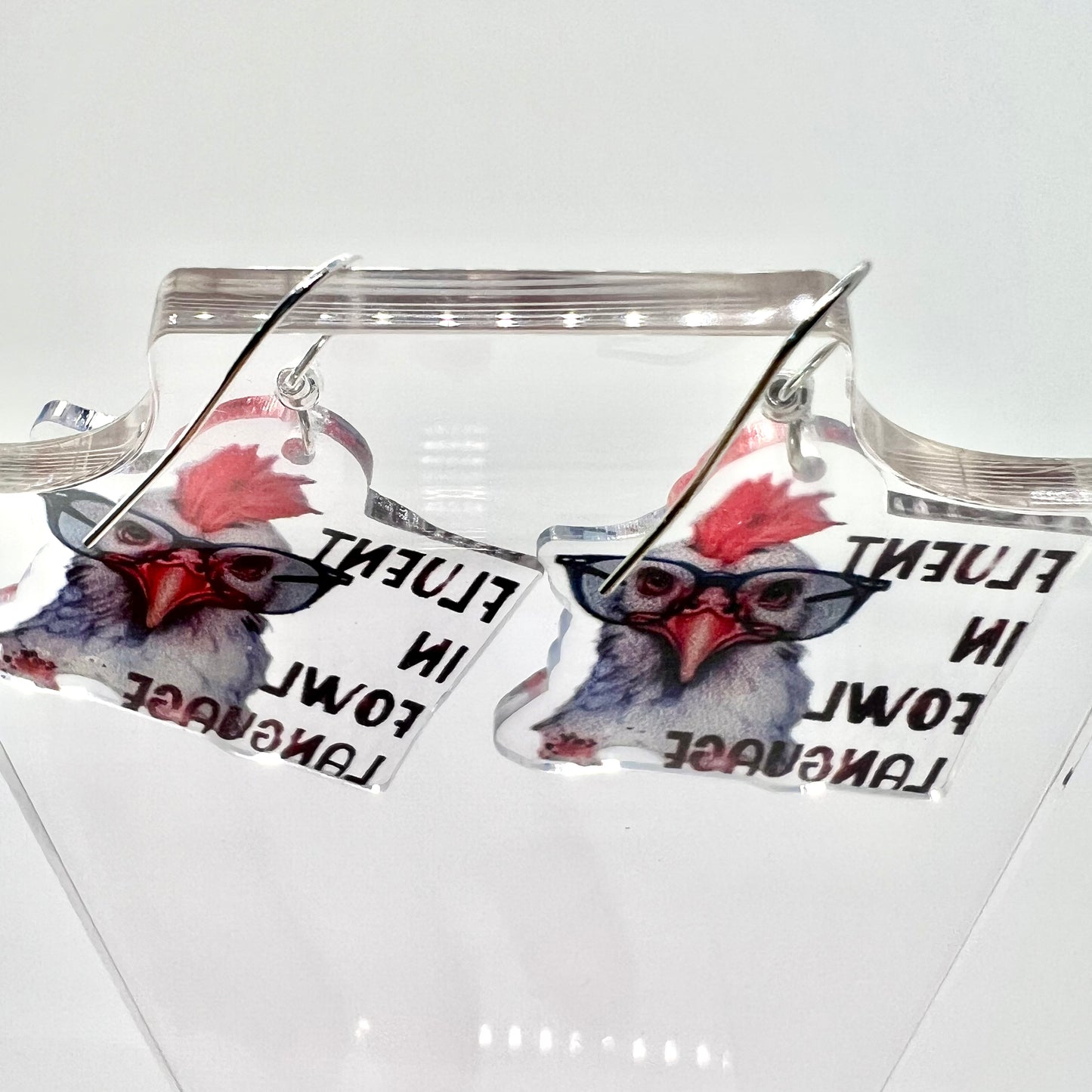 Fowl Language Earrings